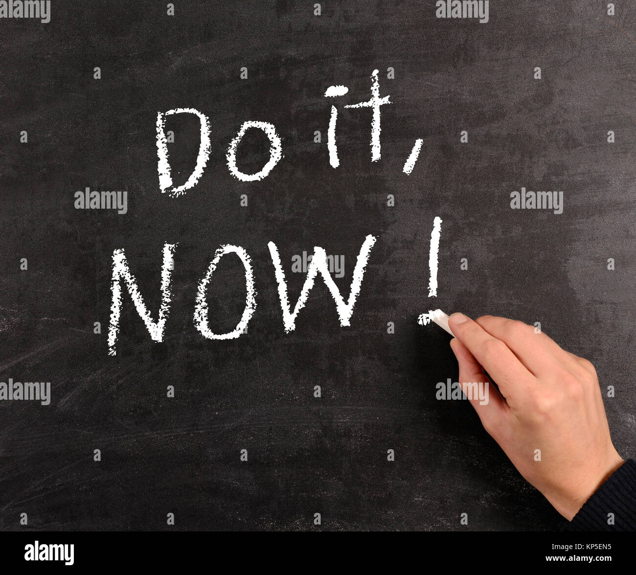 Do it, NOW ! Stock Photo - Alamy