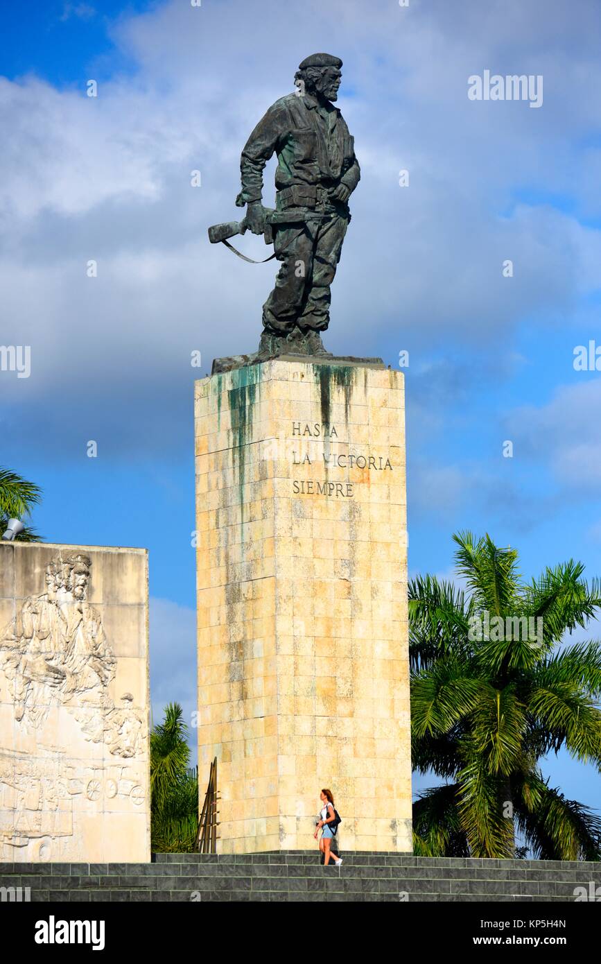 Che Guevara´s Monument and Mausoleum at Santa Clara, Cuba. Stock Photo
