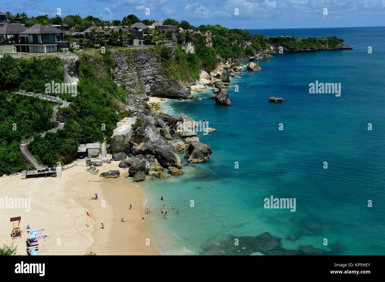 Private beach of Ayana resort and spa,Jimbaran,Bali,Indonesia Stock Photo -  Alamy