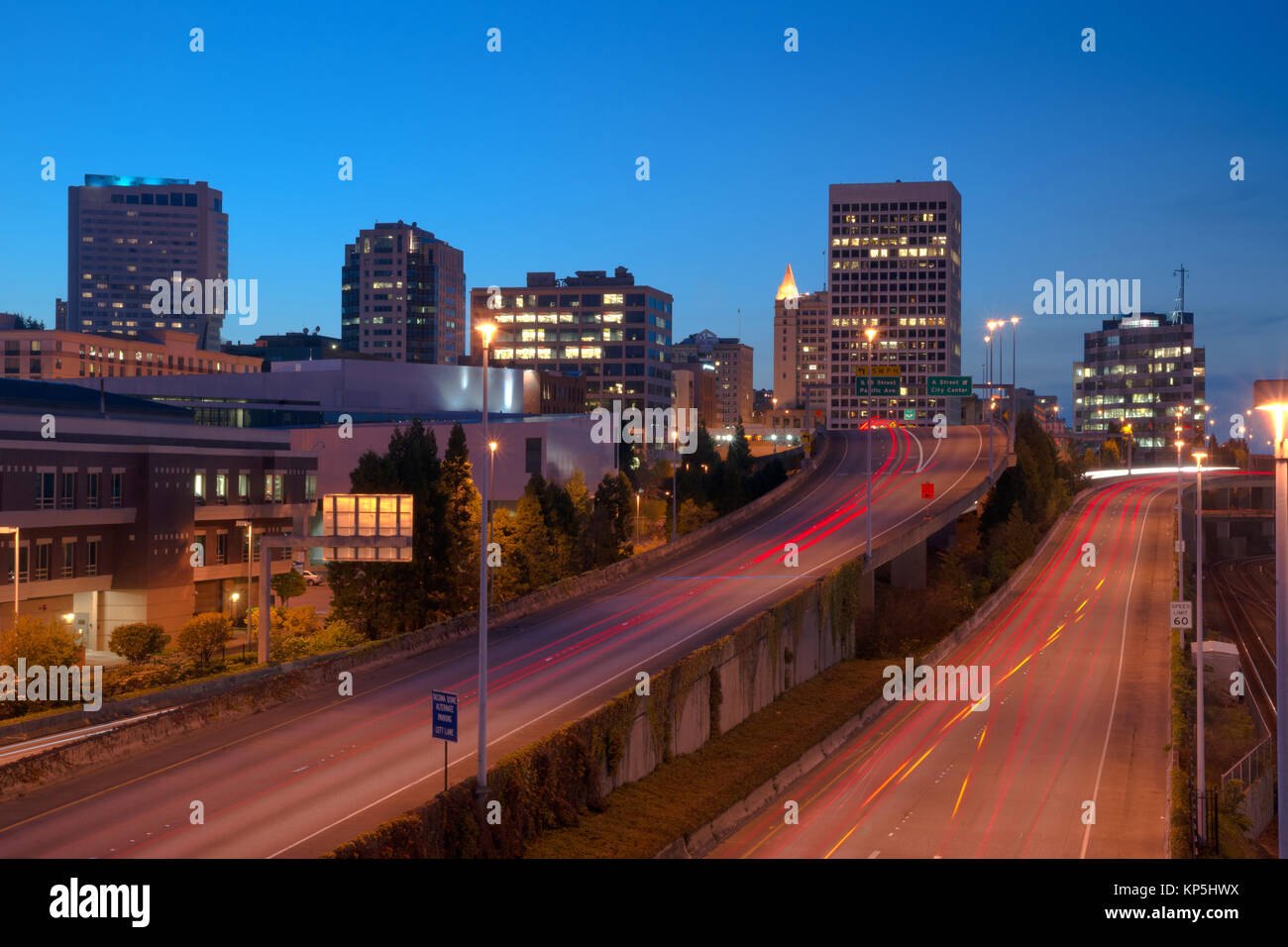 Heading on into at Sunset Stock Photo Alamy