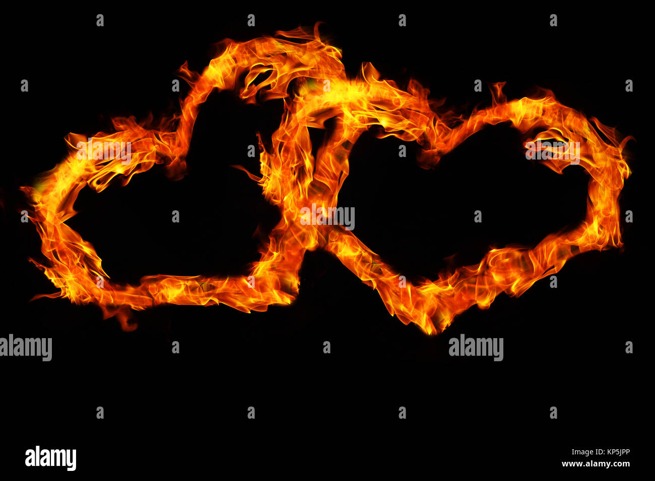 hearts on fire Stock Photo Alamy