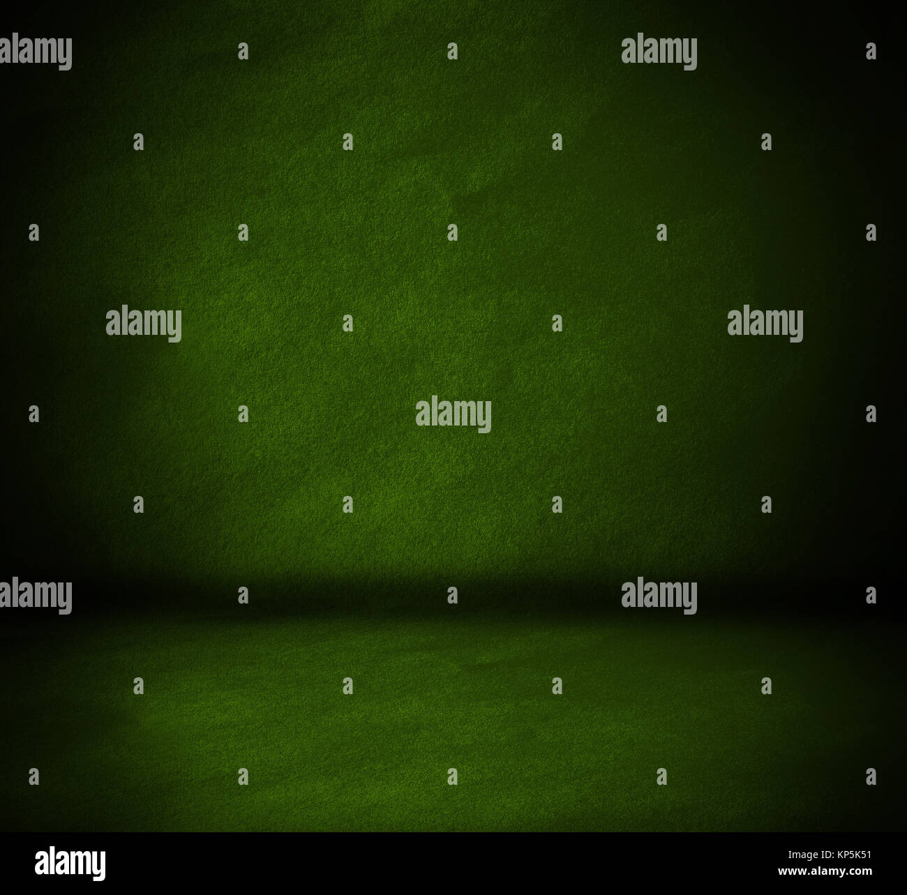 Green wall and floor interior background Stock Photo Alamy