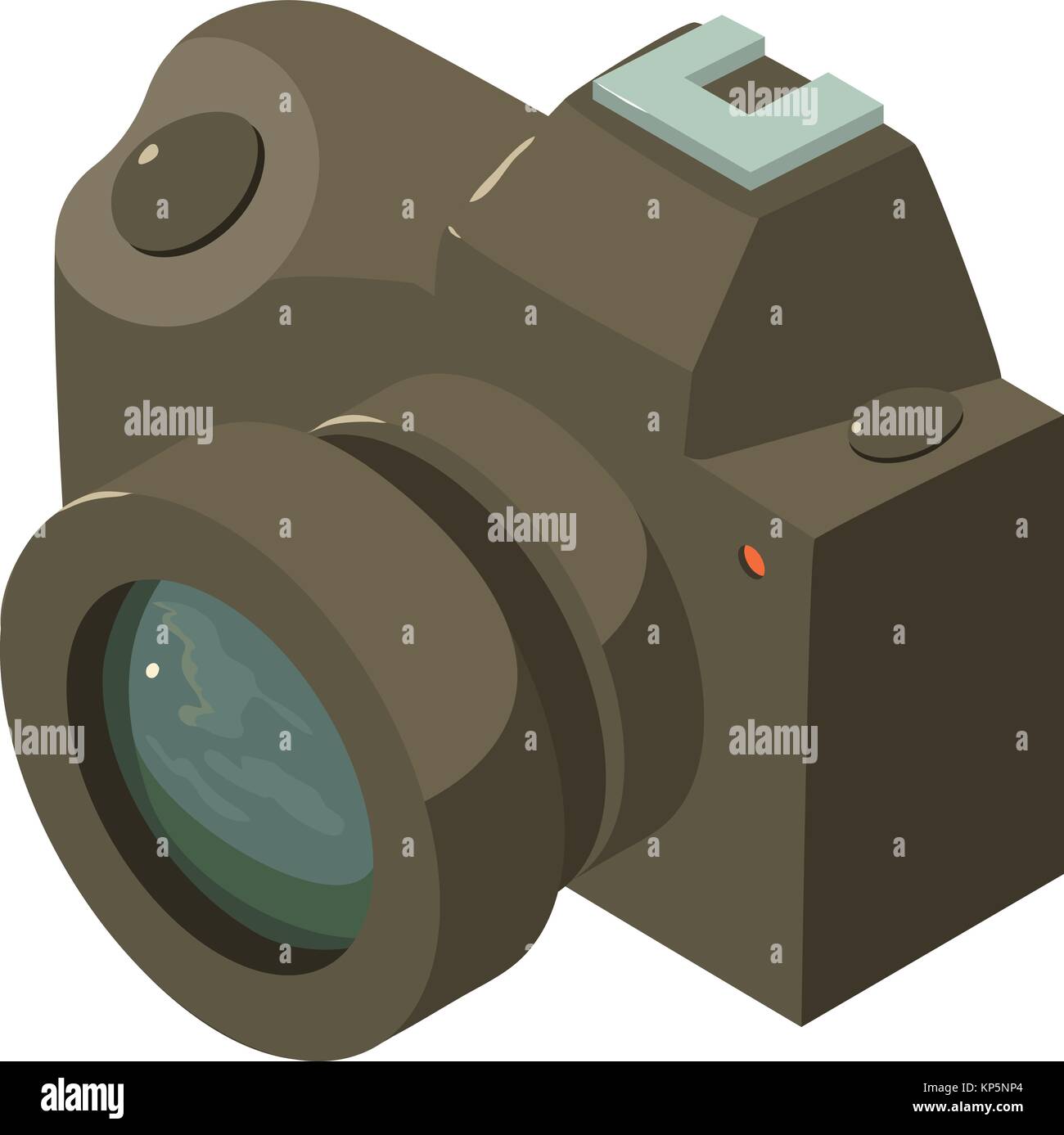 Camera icon, isometric 3d style Stock Vector Image & Art - Alamy