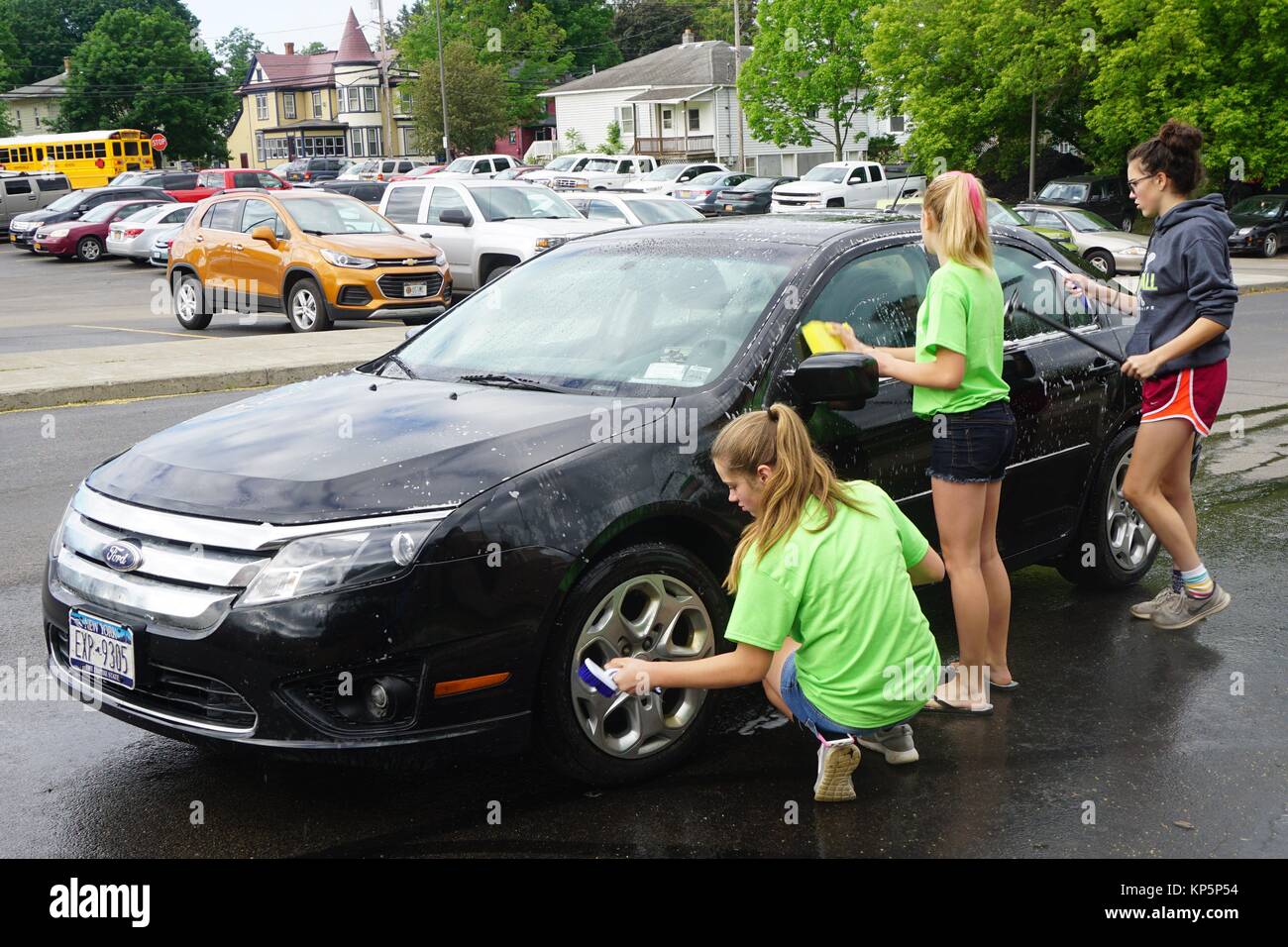 Car Wash School Stock Photos & Car Wash School Stock Images Alamy