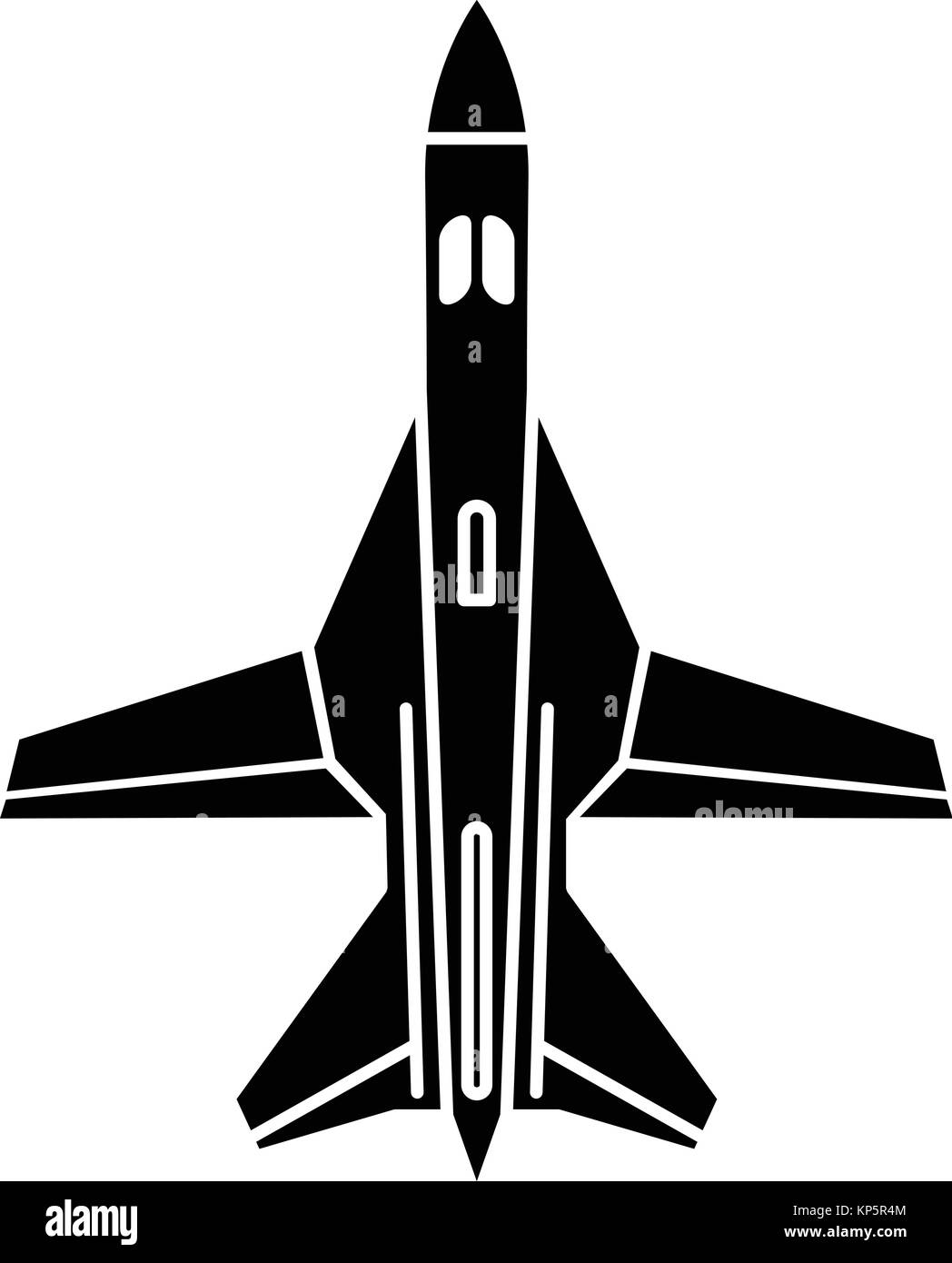 Commercial plane icon, simple style Stock Vector Image & Art - Alamy