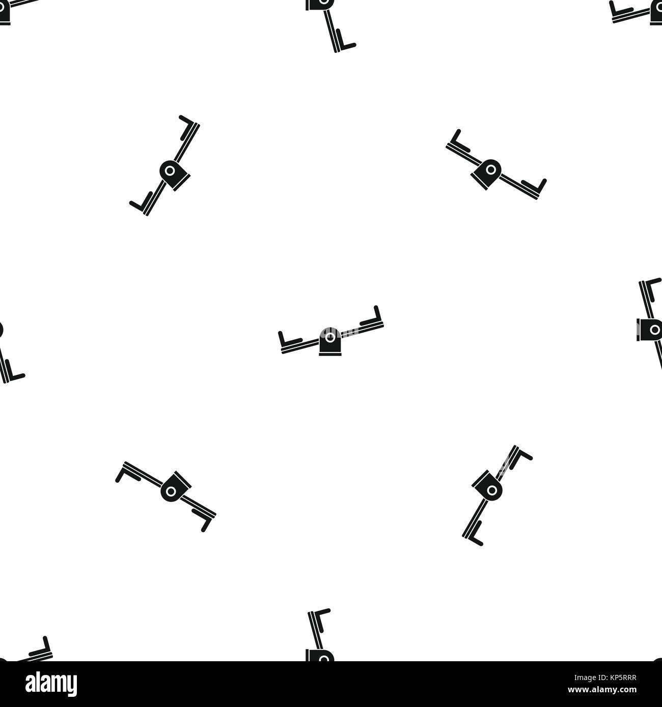 Seesaw pattern seamless black Stock Vector Image & Art - Alamy