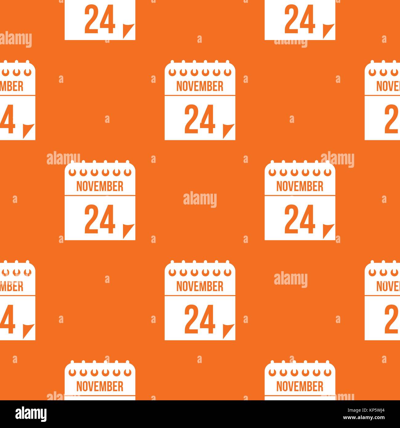24 november calendar pattern seamless Stock Vector Image & Art - Alamy