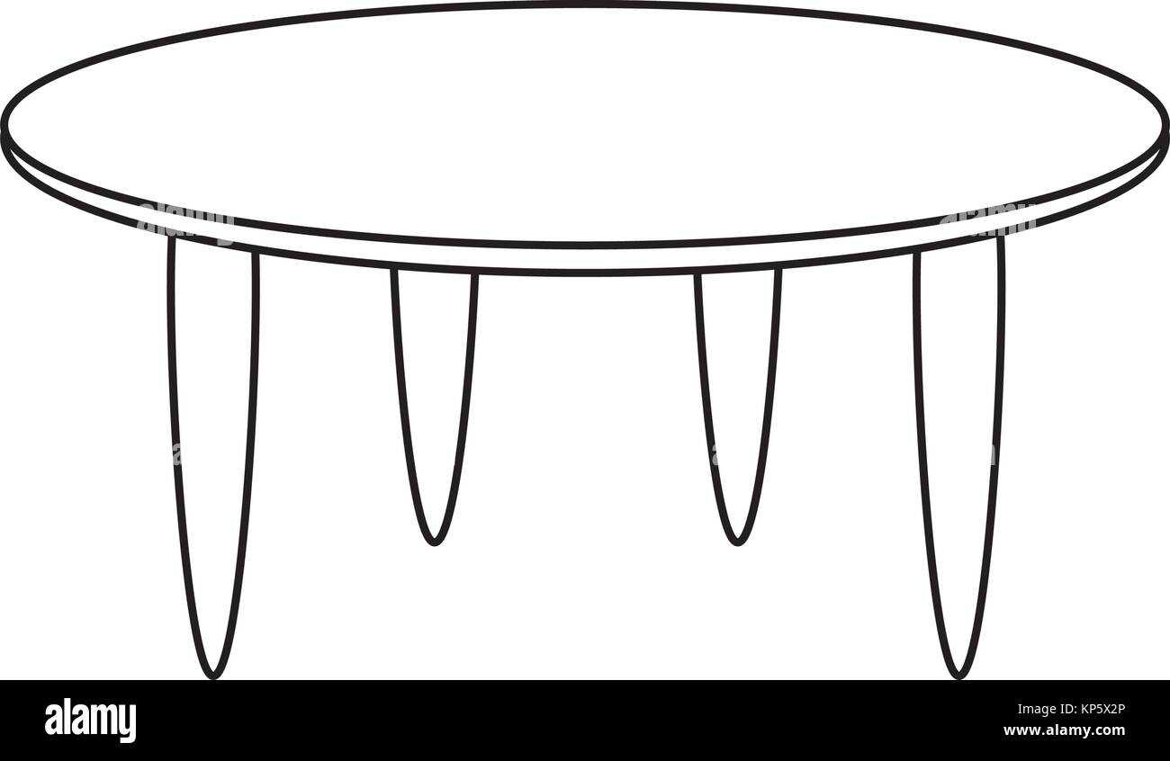 Light wood coffee table Black and White Stock Photos & Images - Alamy