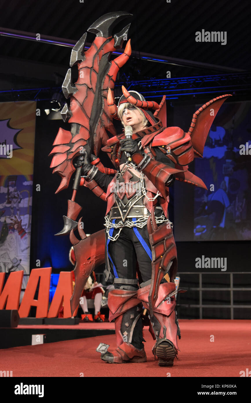 Dortmund, Germany - December 9th 2017: Cosplayer in Comic Con Europe Finals  Contest at German Comic Con Stock Photo - Alamy