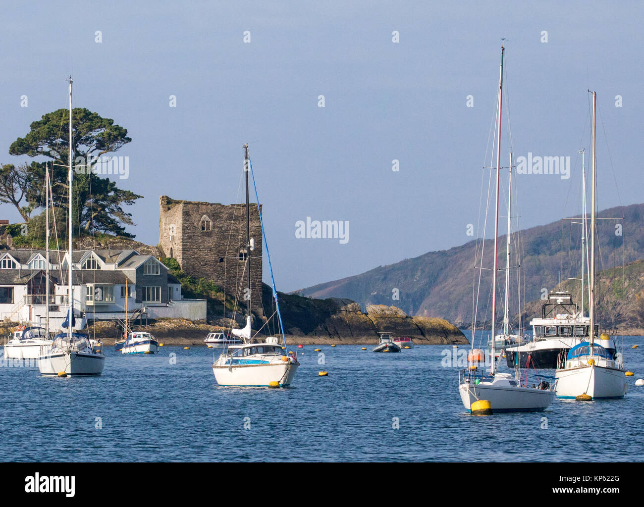 Entrance to fowey harbour hires stock photography and images Alamy