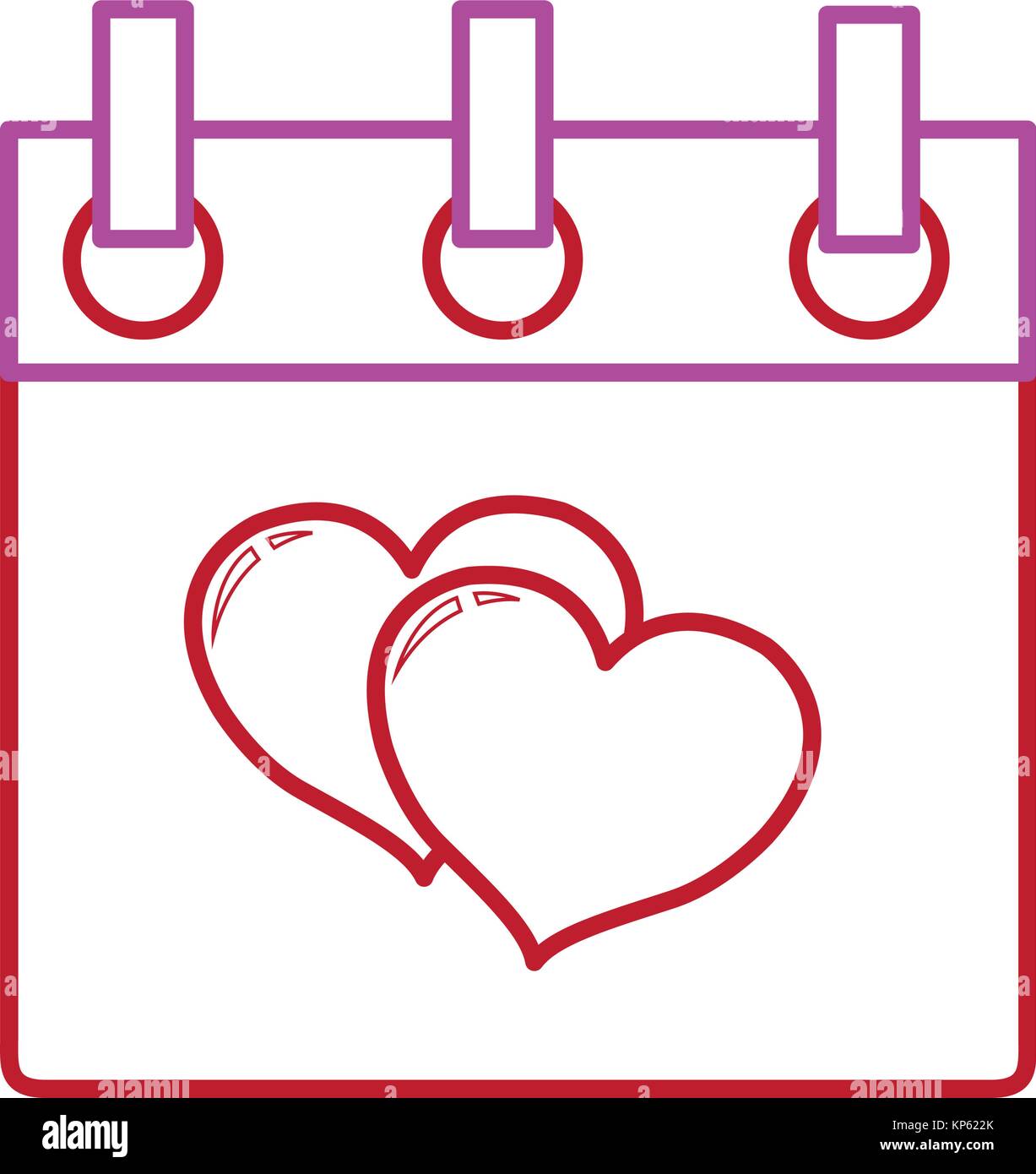 Love calendar design Stock Vector Image & Art - Alamy