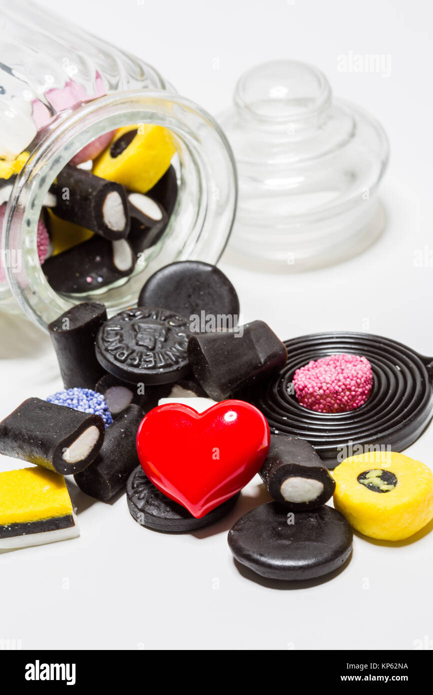 Licorice ribbons hi-res stock photography and images - Alamy