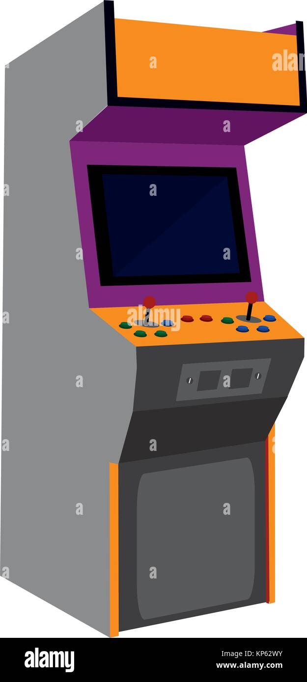 Arcade machine design Stock Vector Image & Art - Alamy