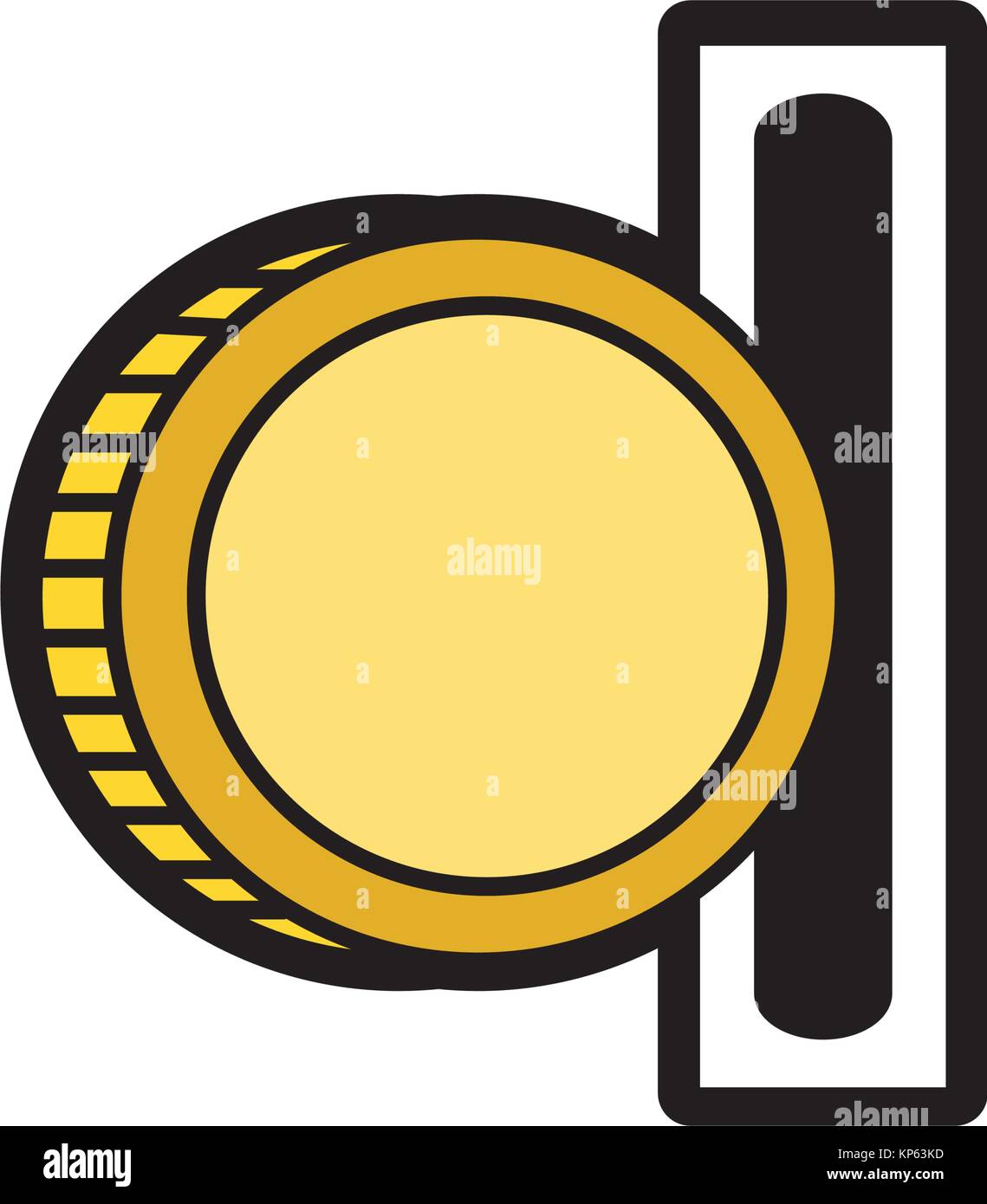 Isolated coin design Stock Vector Image & Art - Alamy