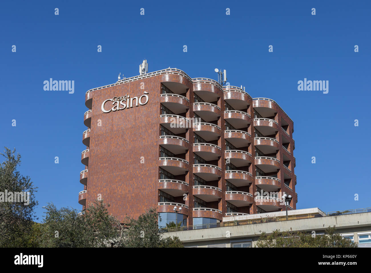Grand Casino Portoroz, Slovenia Stock Photo