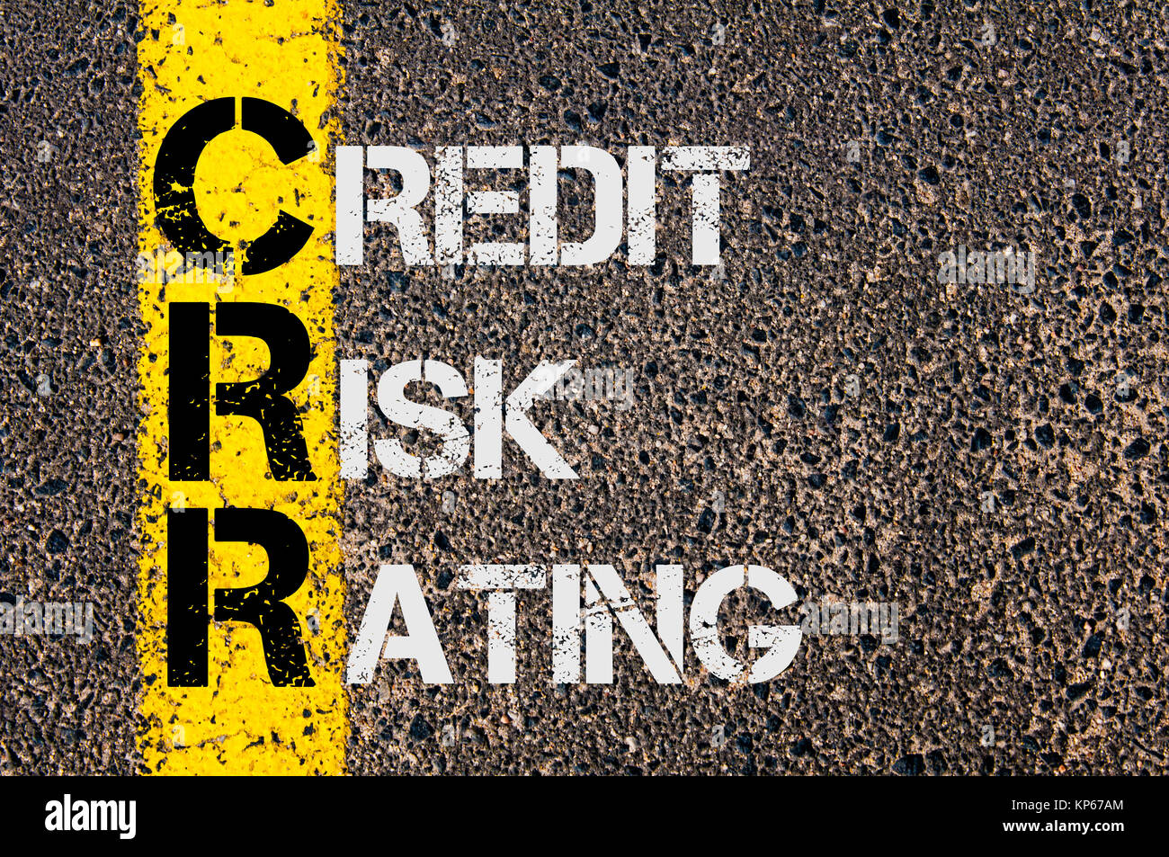 Business Acronym Crr As Credit Risk Rating Stock Photo Alamy