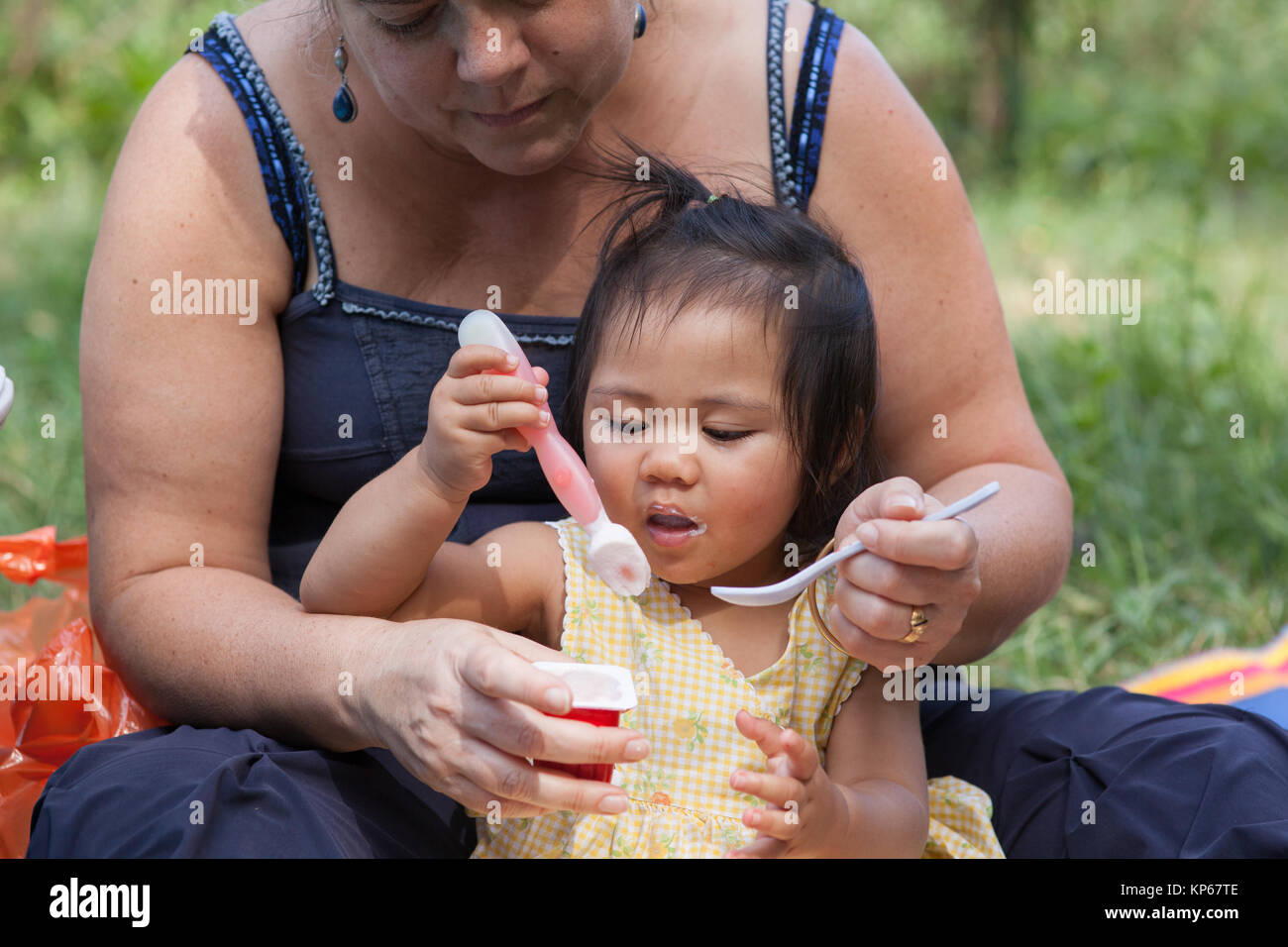 BABY GIRL Stock Photo
