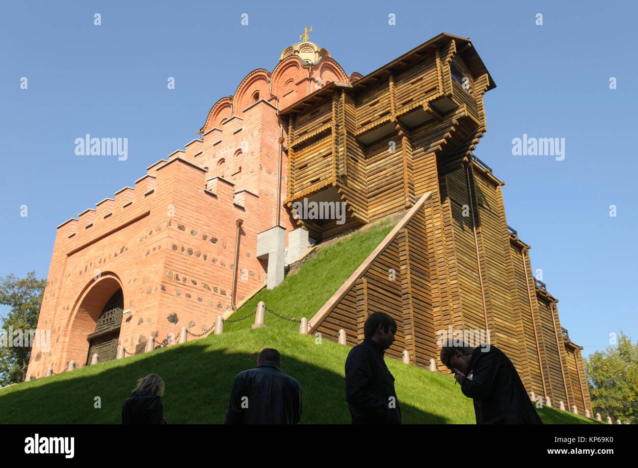 The Golden Gates of Kiev was the main gate in the 11thcentury fortifications of Kiev, today