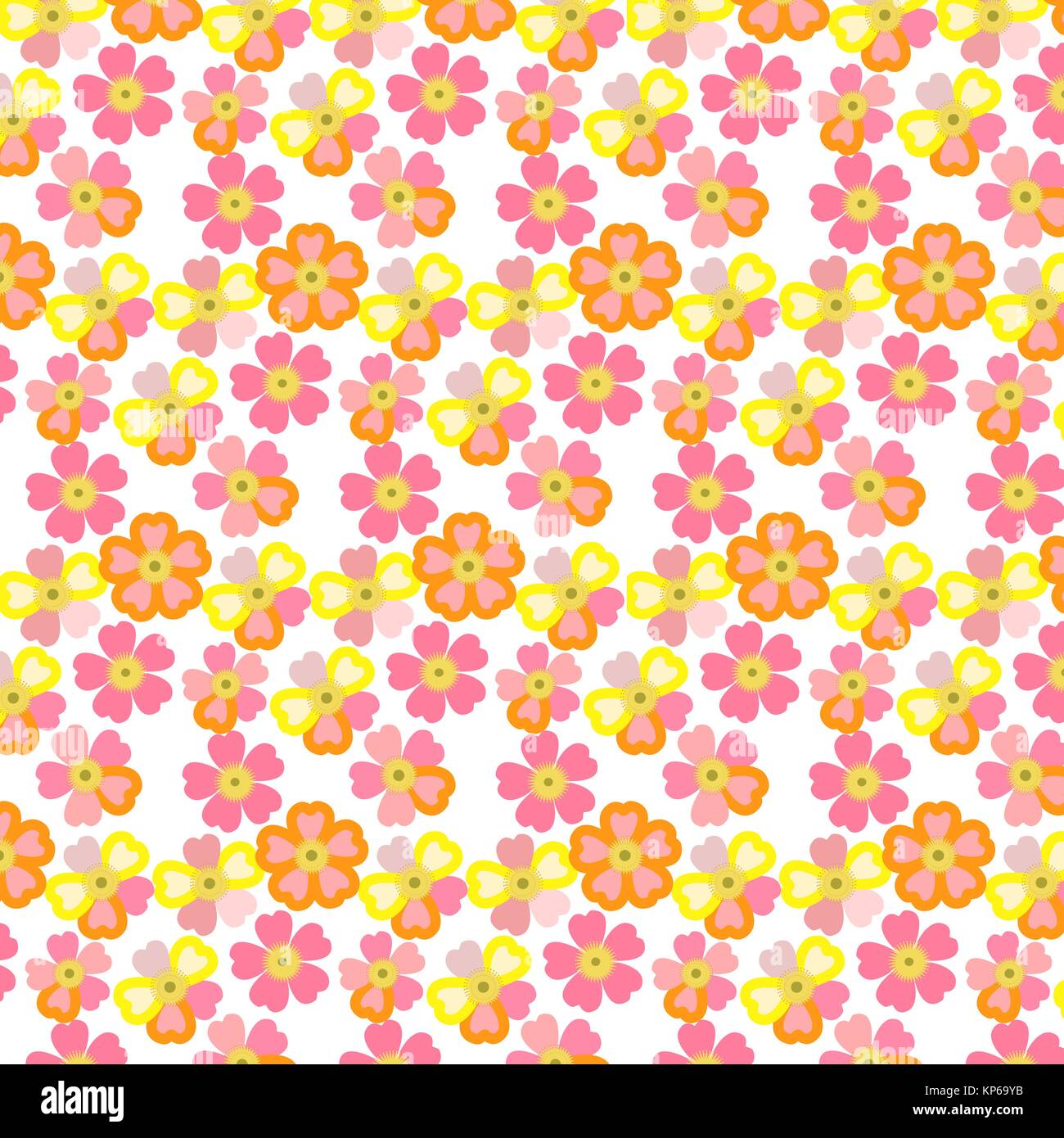 Romantic floral background. Flower. Japanese daisies Stock Vector Image
