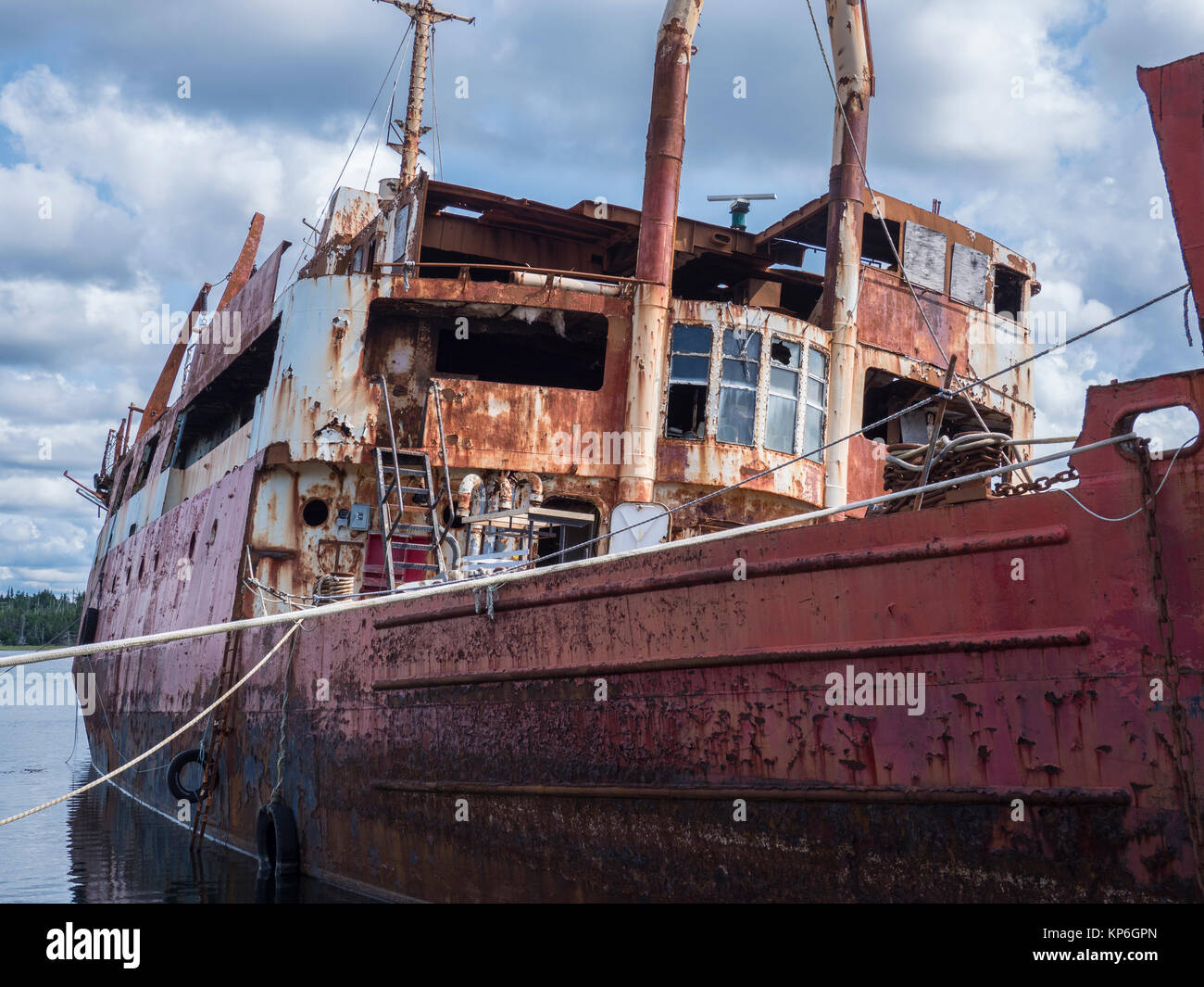 Derelict ship, Marie Joseph, Nova Scotia, Canada Stock Photo Alamy