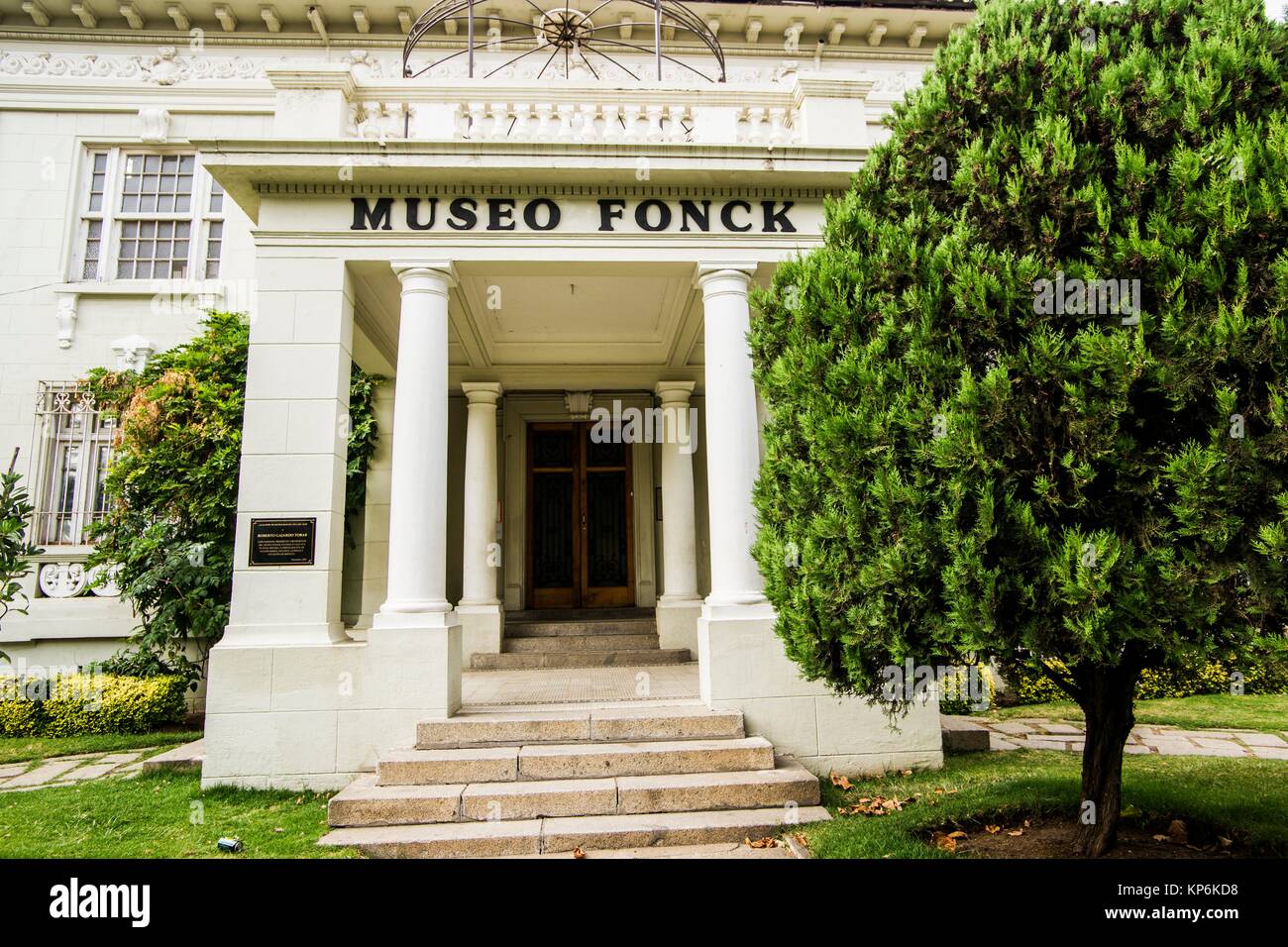 Museo Fonck, Museum of Archaeology and History, Viña del Mar, Valparaiso Region, Chile, South America. Stock Photo