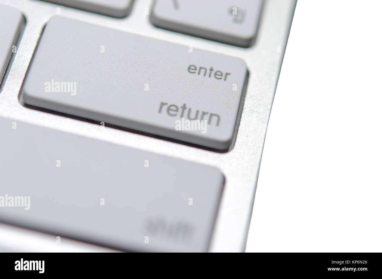 keyboard enter key Stock Photo Alamy