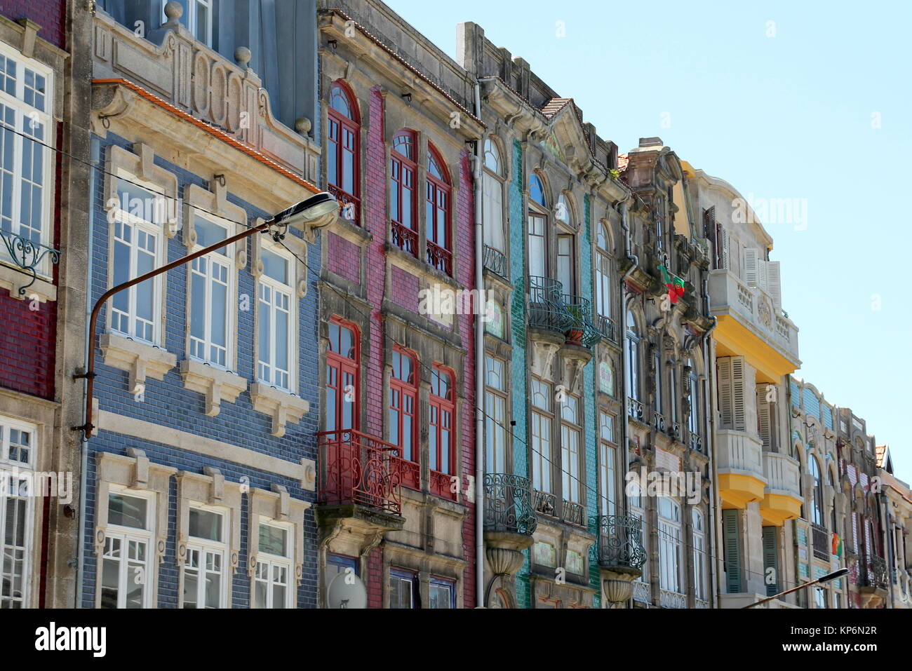 facades in porto,portugal Stock Photo