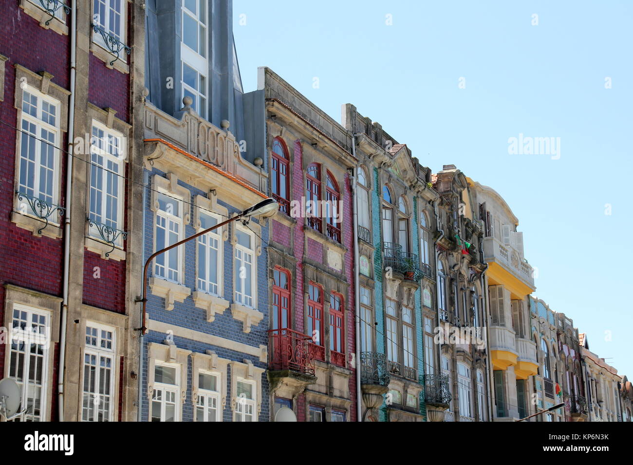 facades in porto,portugal Stock Photo