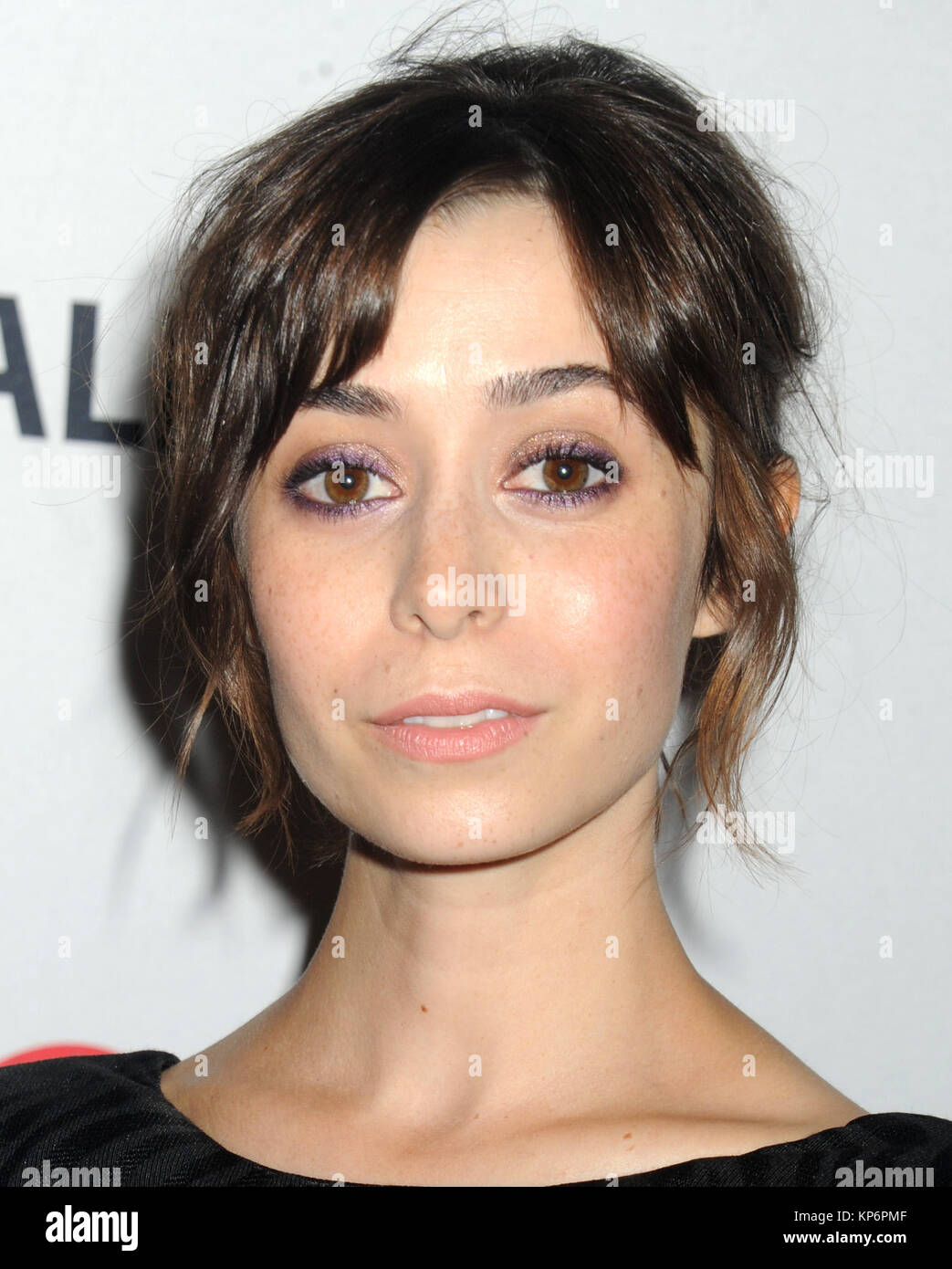 NEW YORK, NY - OCTOBER 16: Cristin Milioti attends a photocall for 'Fargo'  at The Paley Center for Media on October 16, 2015 in New York City. People:  Cristin Milioti Stock Photo - Alamy