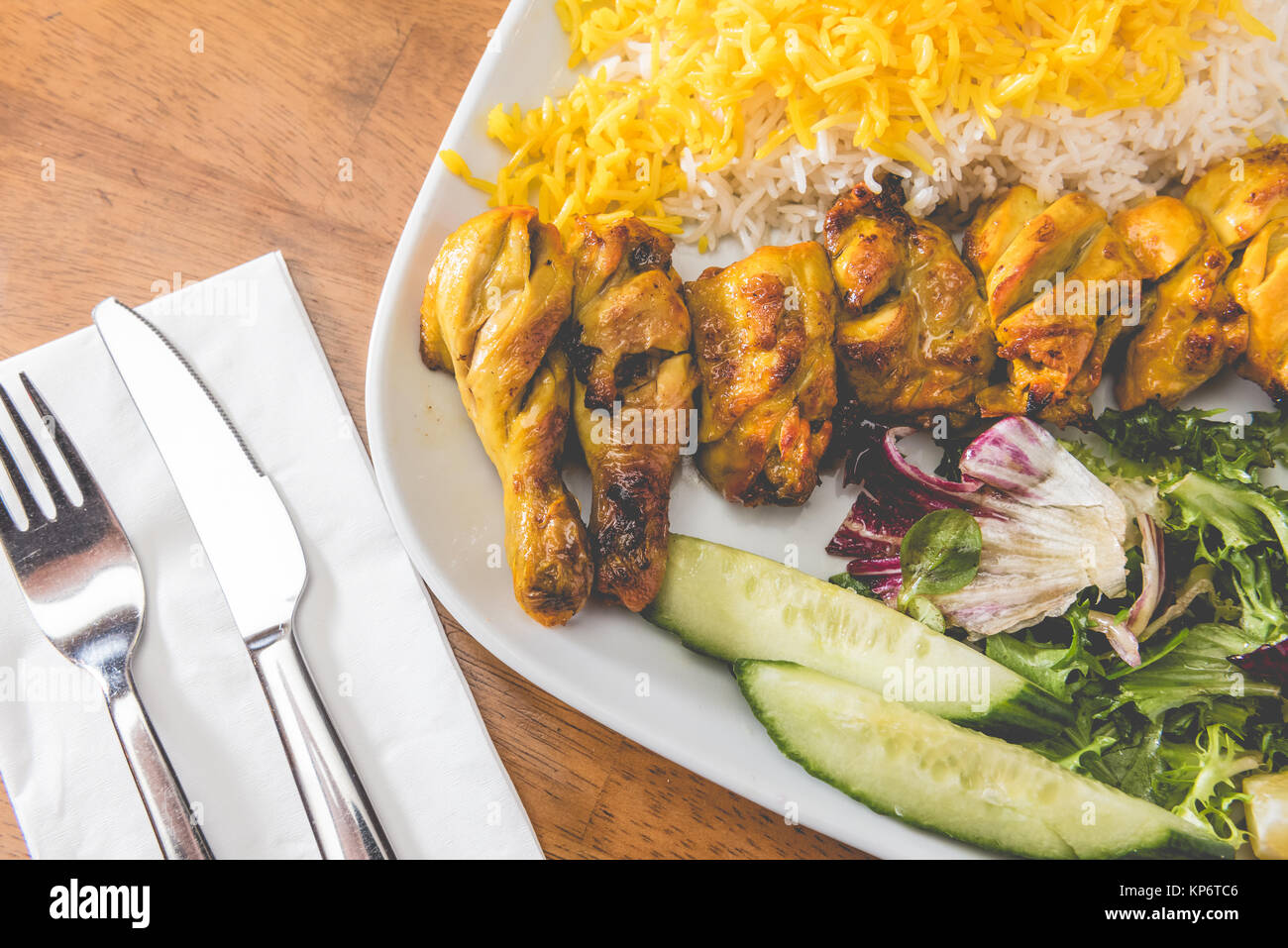 Iranian Cuisine Stock Photo