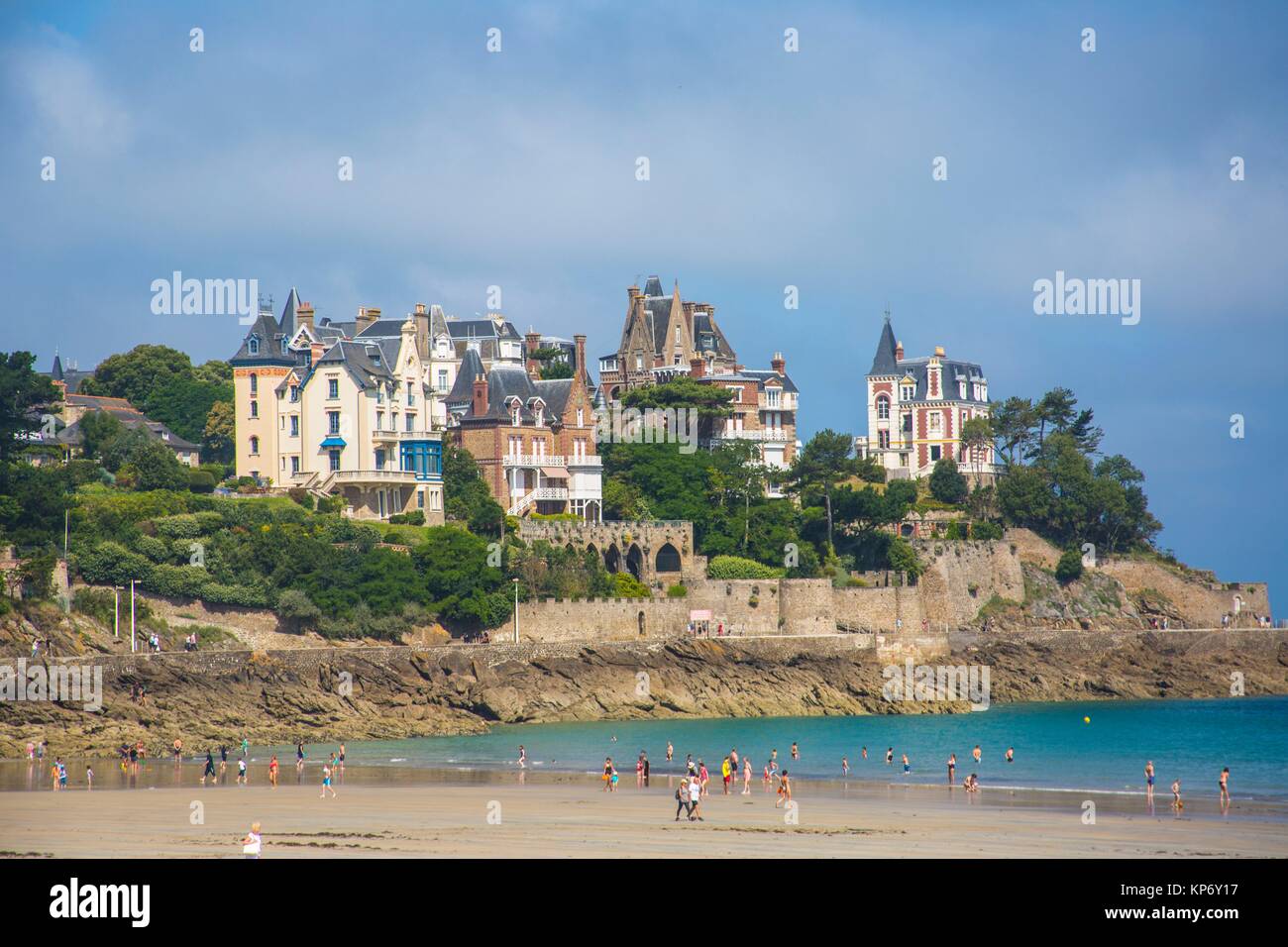 view of the houses, manors, and mansions all along the