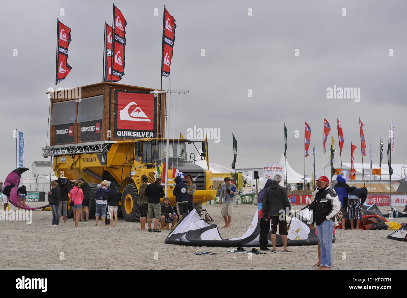 Kitesurf Event, St. PeterOrding, Nordsee, Deutschland Stock Photo Alamy