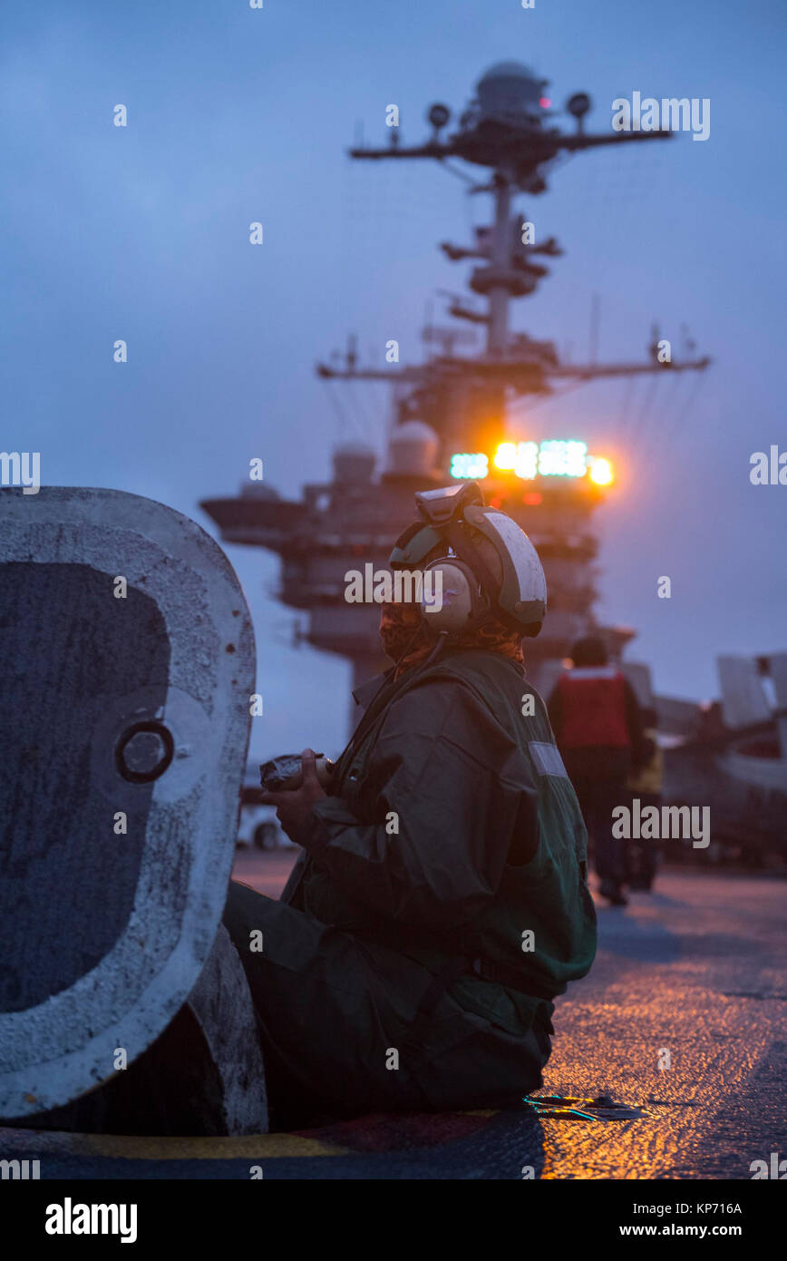 Aviation Boatswain's Mate (Equipment) 3rd Class Danneisha Adkins acts