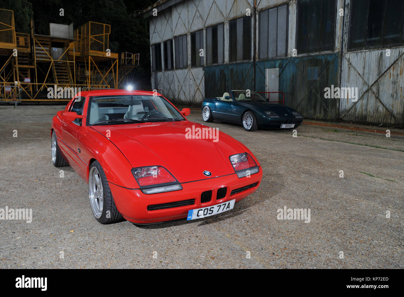 Bmw Z1 1989 1991 German Sports Car With Vertically Sliding