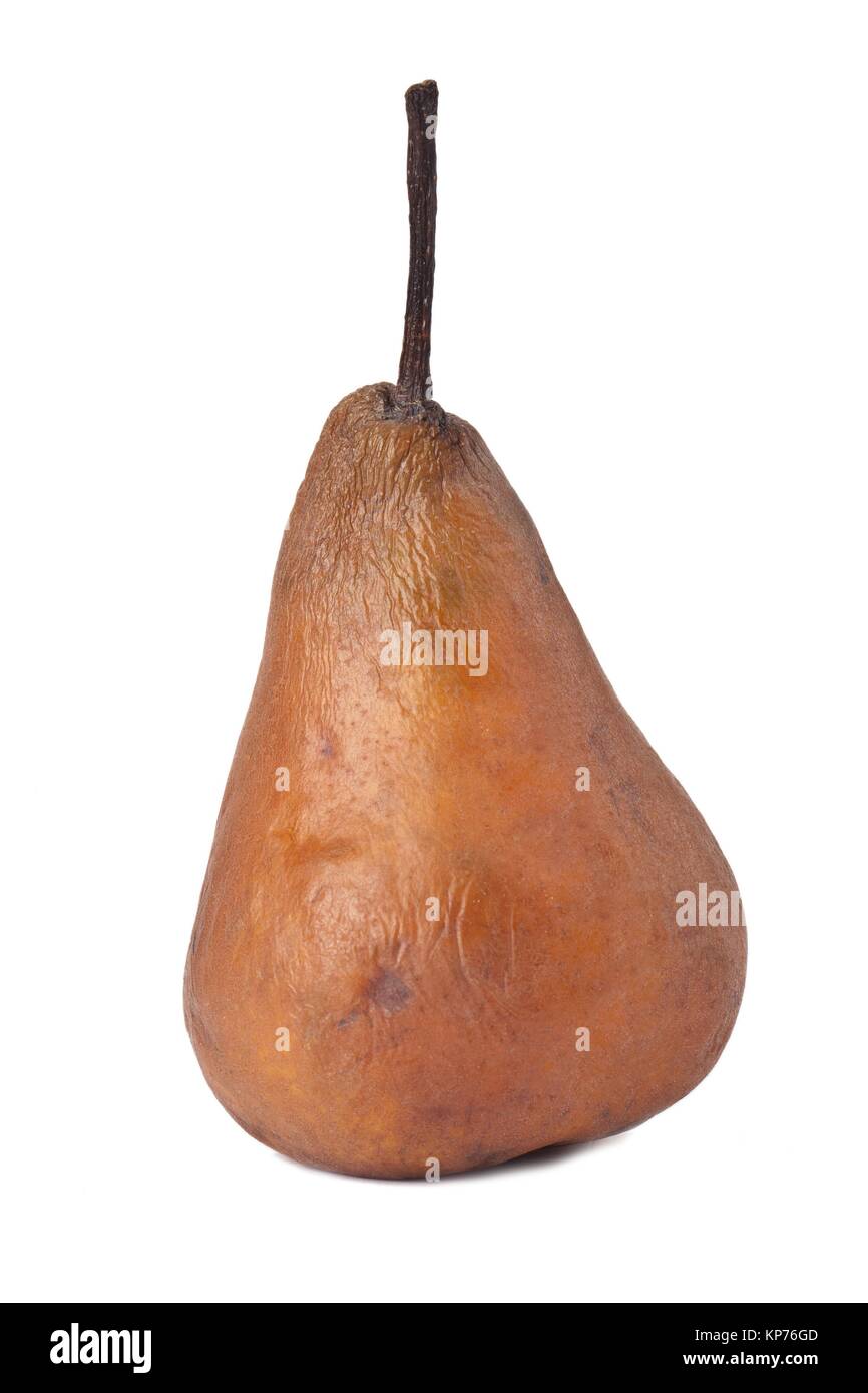decaying pear Stock Photo