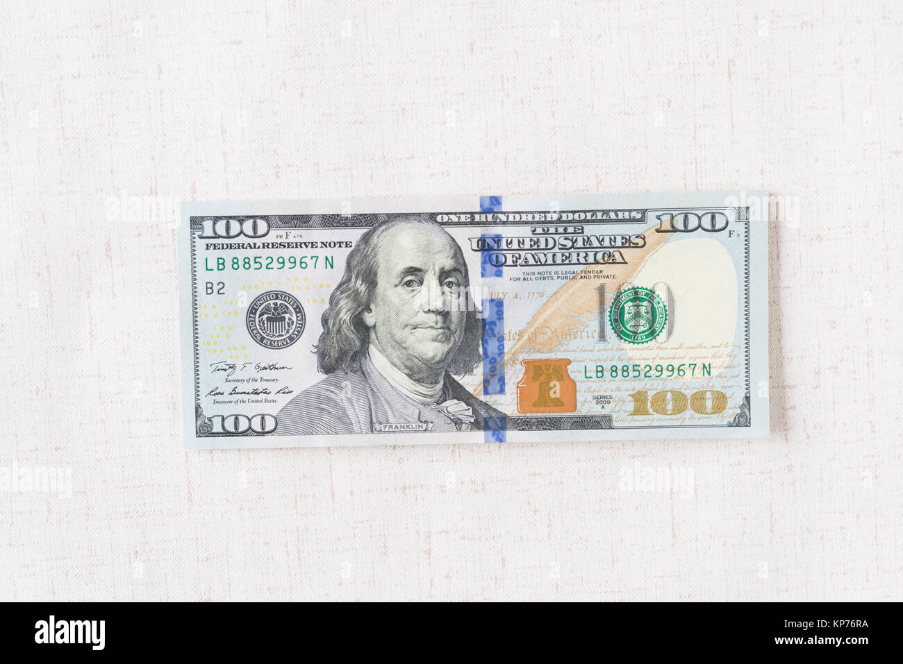 Bundle of 1 US dollar bills Stock Photo Alamy