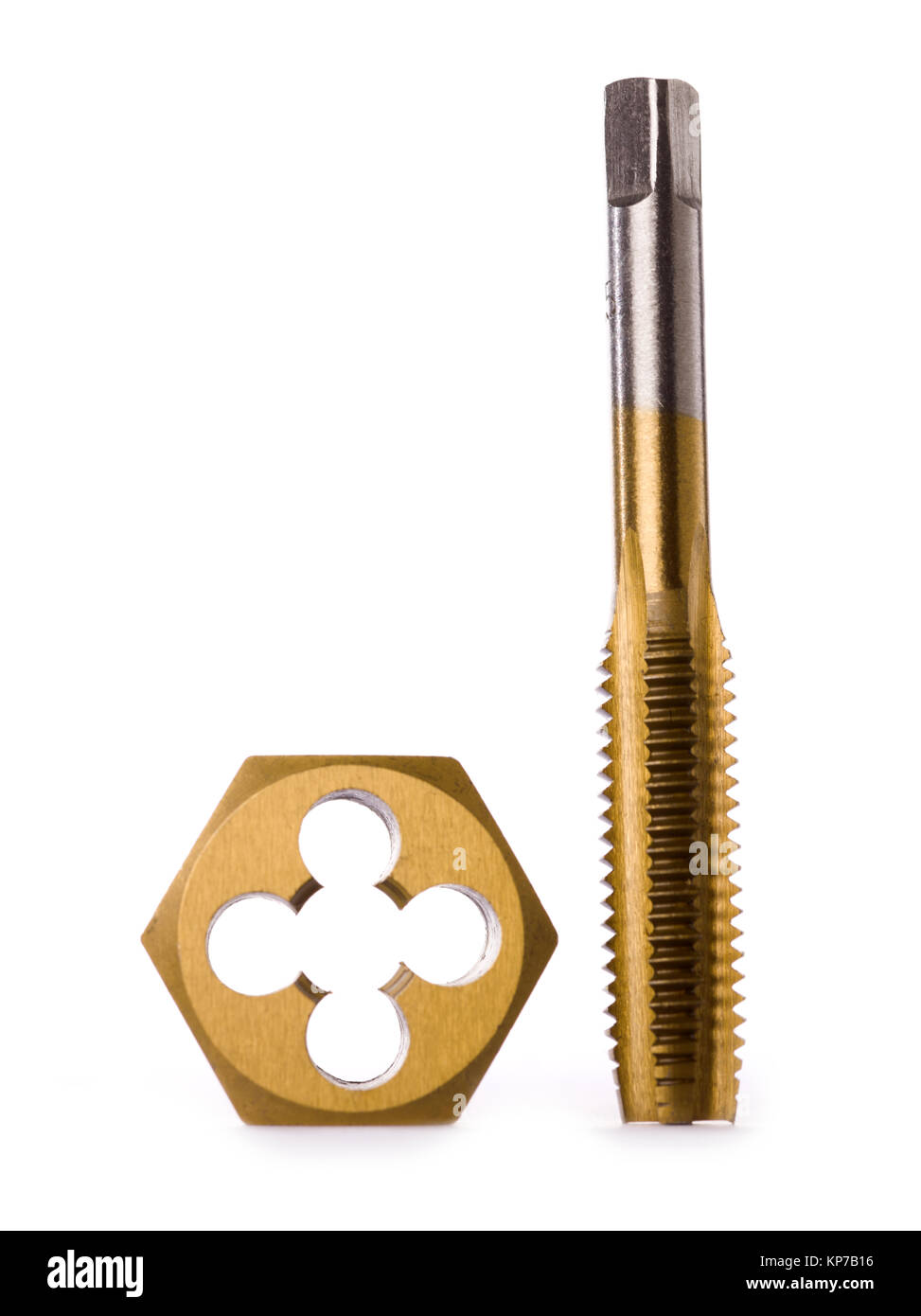 die and tap Stock Photo Alamy