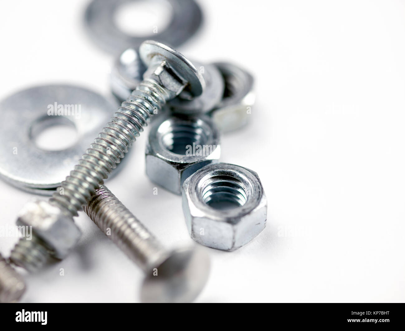 Screws Washers and Nuts Stock Photo Alamy