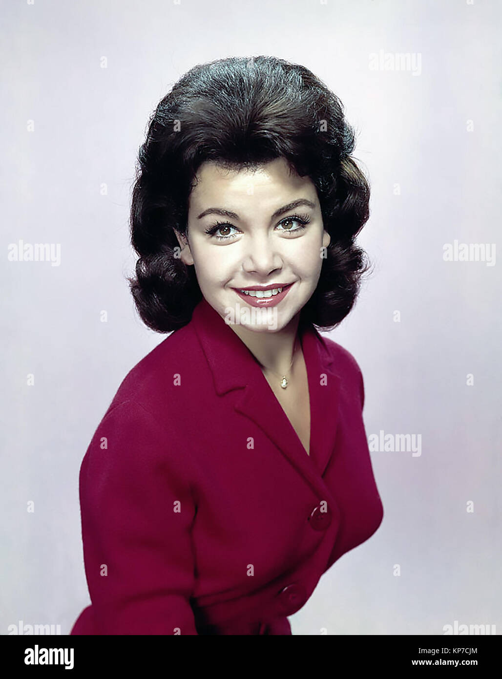 ANNETTE FUNICELLO (1942-2013) Promotional photo of American film