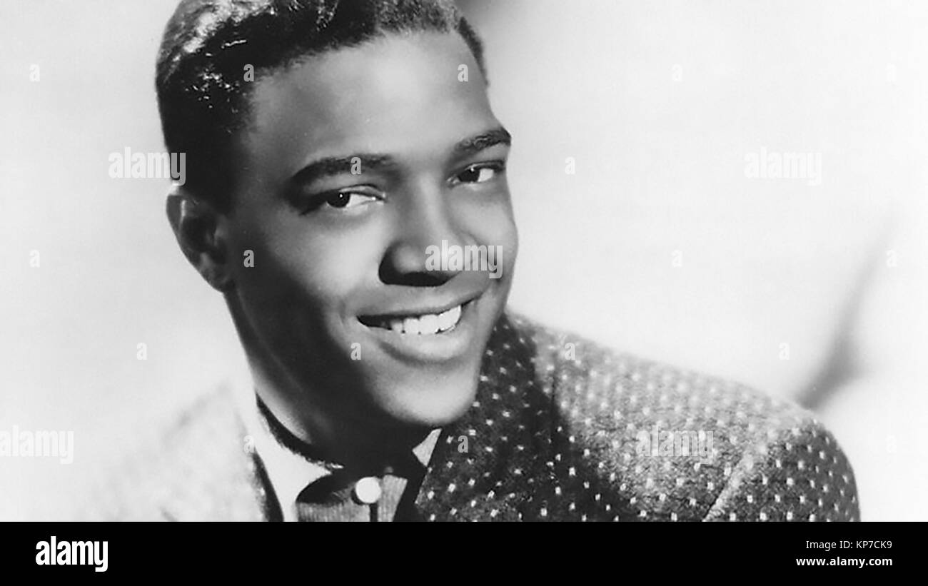 CLYDE McPHATTER (1932-1972) Promotional photo of American singer
