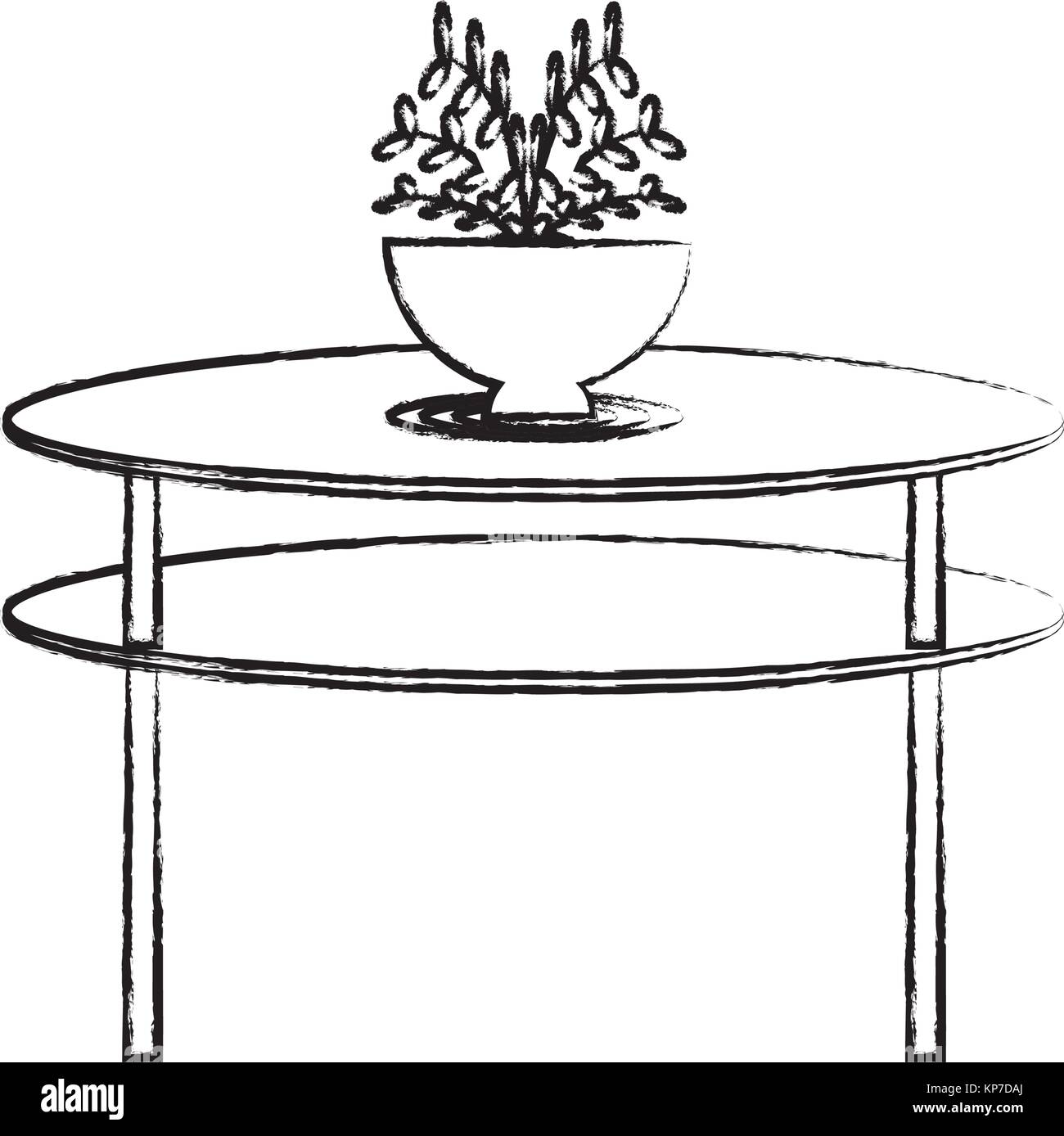 coffee table icon Stock Vector Image & Art - Alamy