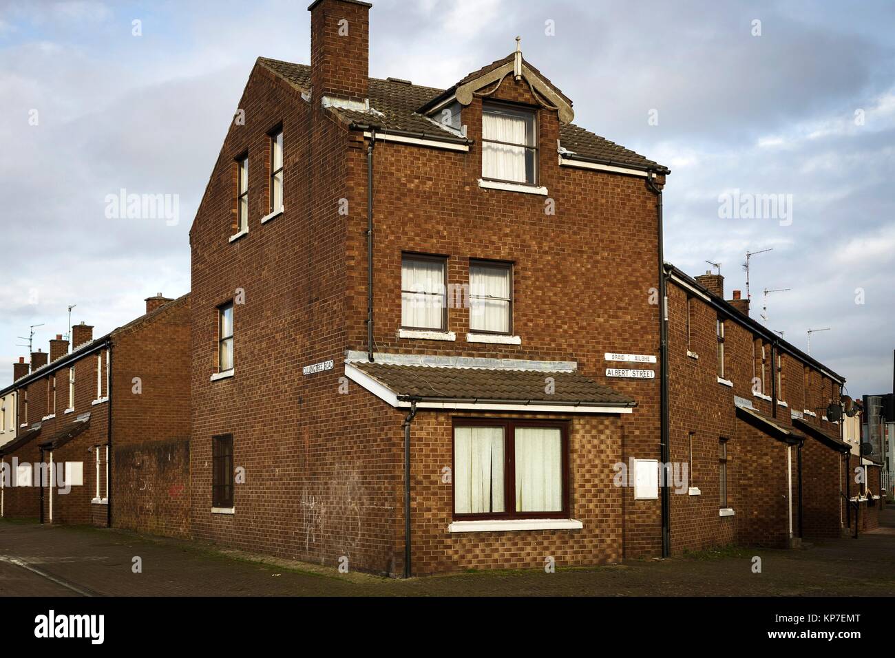 Albert Street, Belfast, Ireland, Europe Stock Photo Alamy