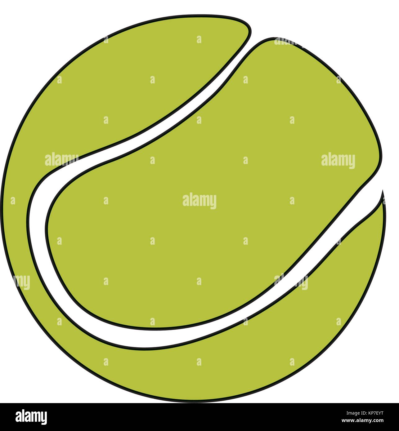 tennis ball icon Stock Vector Image & Art - Alamy