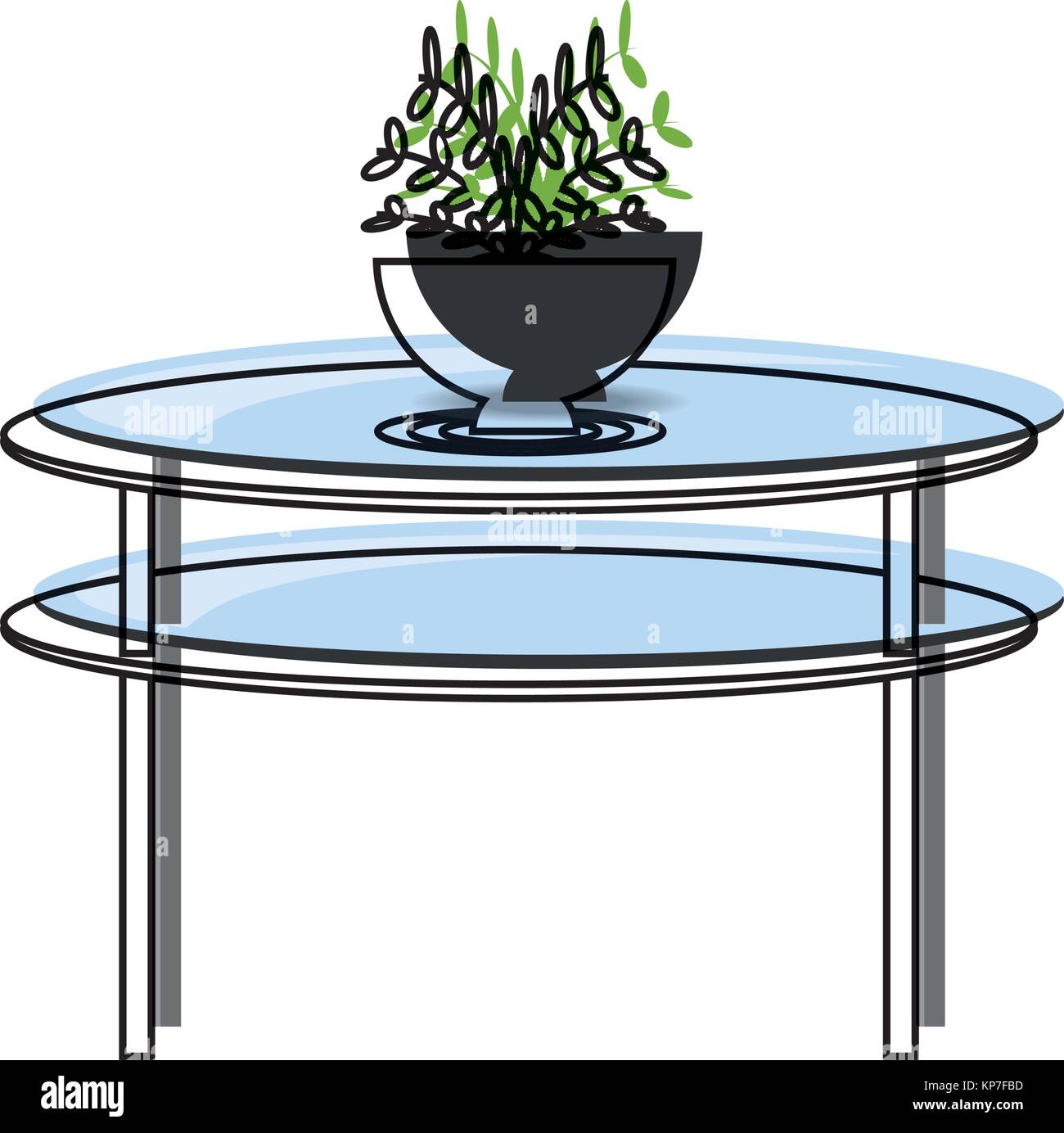 coffee table icon Stock Vector Image & Art - Alamy