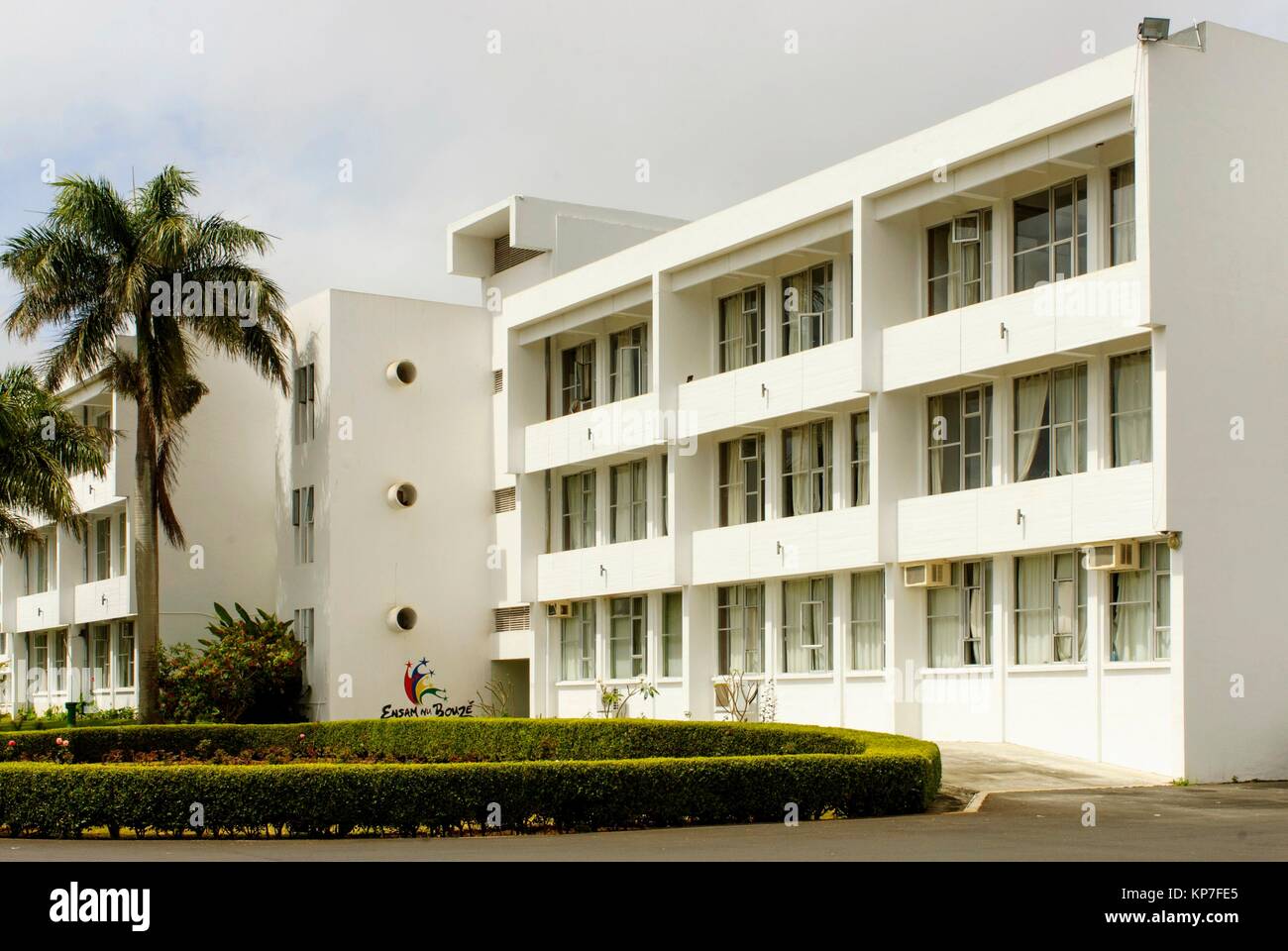 The Mahatma Gandhi Institute (MGI) in Moka, Mauritius, Indian Ocean, Africa Stock Photo