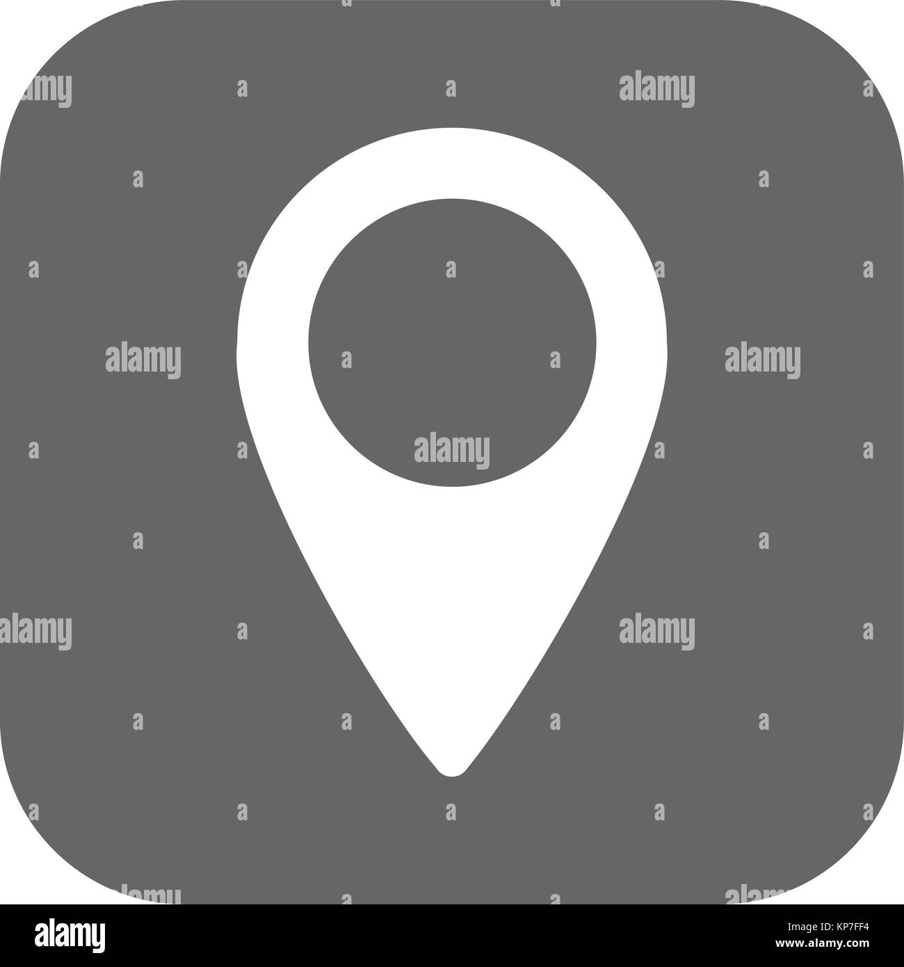 Location icon vector Stock Vector Image & Art - Alamy