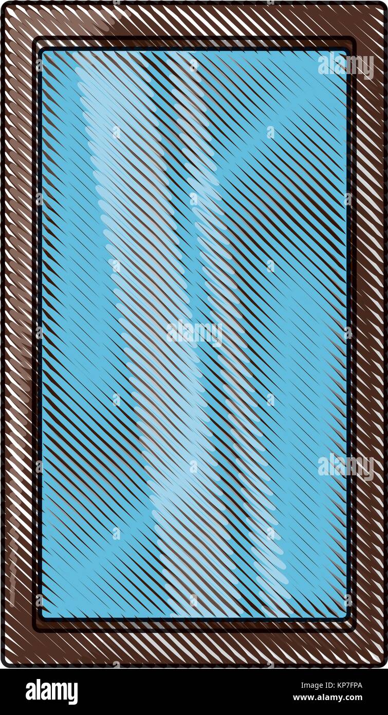 rectangle mirror icon Stock Vector Image & Art - Alamy