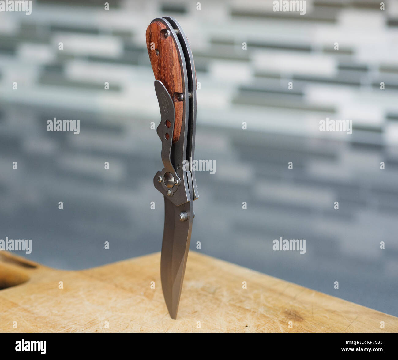 Clasp knife Stock Photo Alamy