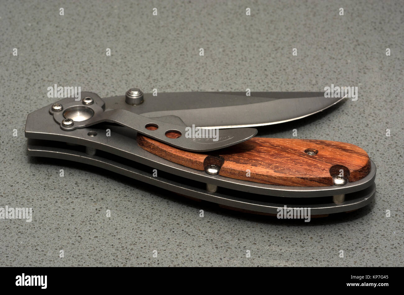 Clasp knife Stock Photo