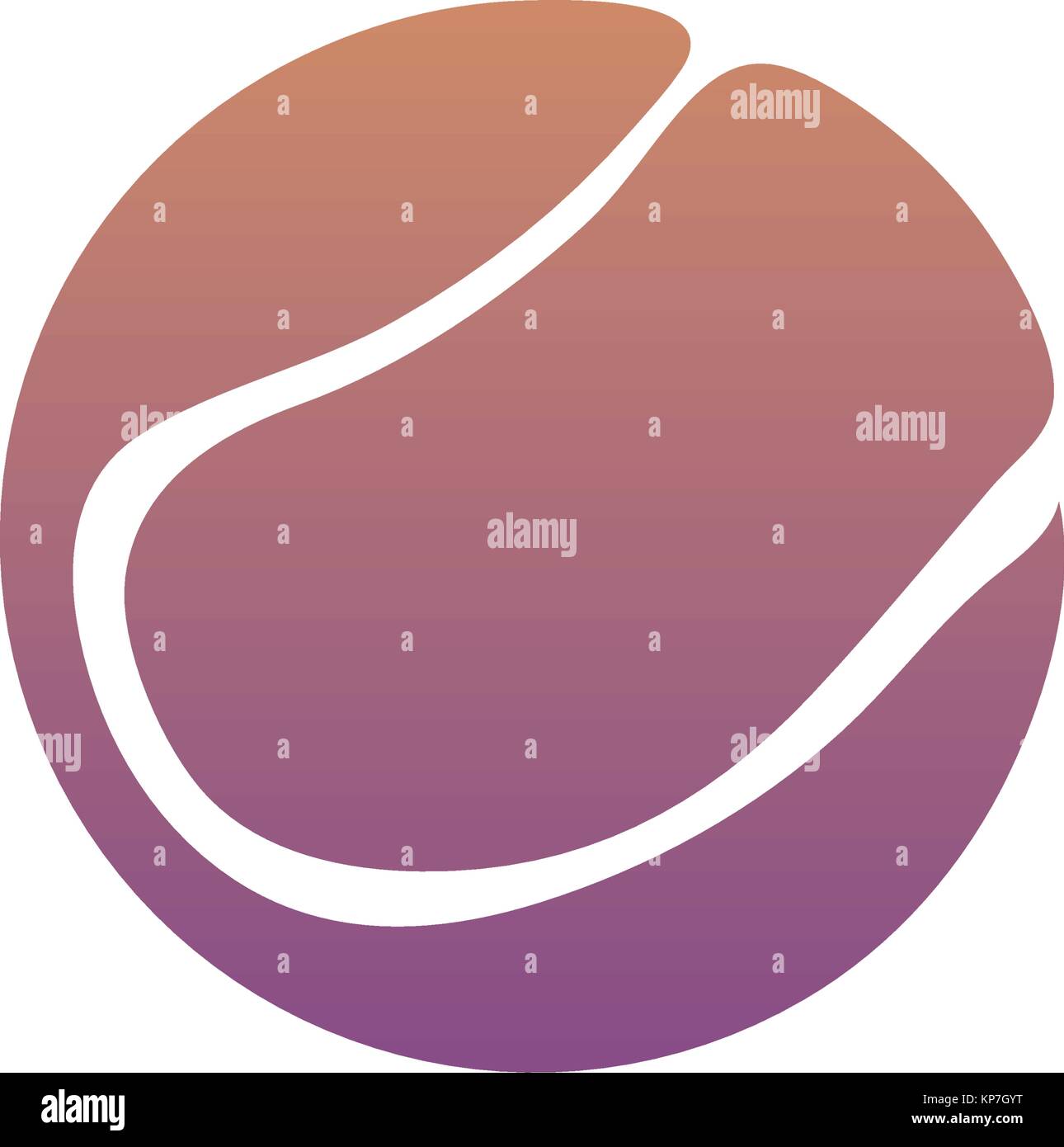 tennis ball icon Stock Vector Image & Art - Alamy